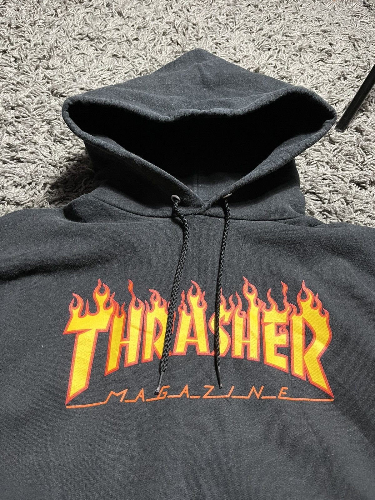 Thrasher THRASHER SKATEBOARD VINTAGE Y2K COTTON HOODIE Size US XL / EU 56 / 4 - 2 Thumbnail