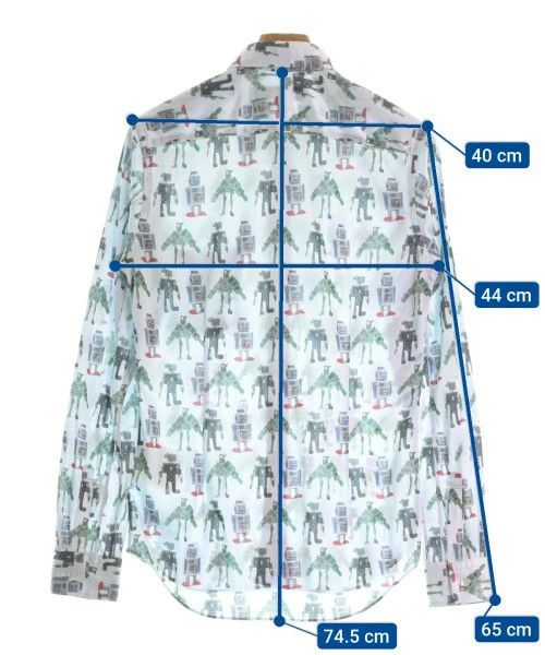 Comme des Garcons Homme Deux Shirt allover pattern polyester long sleeve Multicolor Size US S / EU 44-46 / 1 - 3 Thumbnail