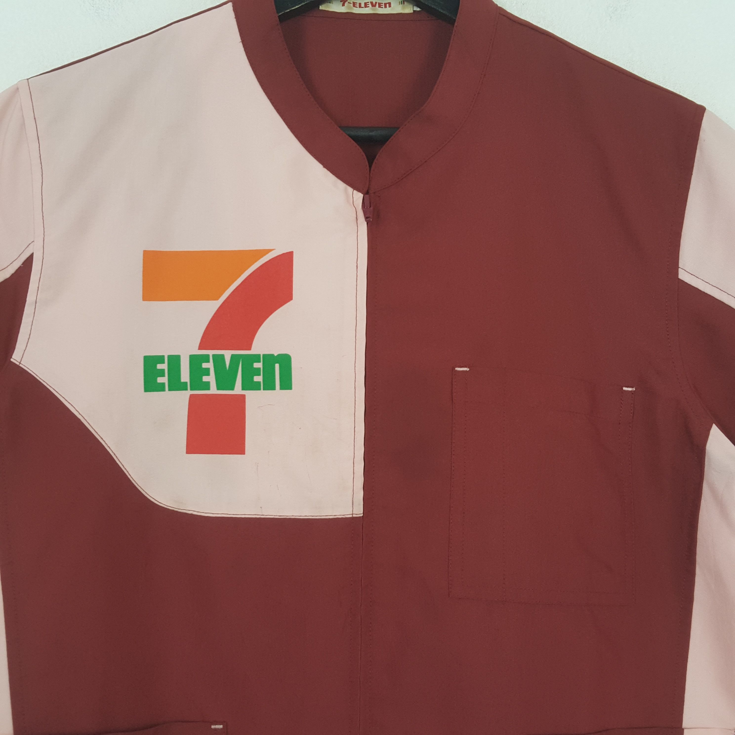 Vintage 7 ELEVEN Japanese Workwear Uniform Jacket C285N6 Size US S / EU 44-46 / 1 - 2 Thumbnail
