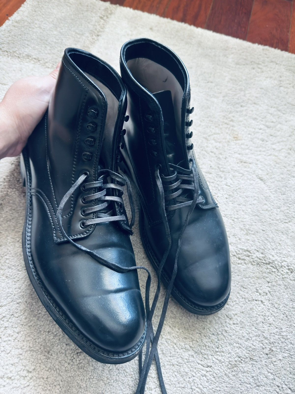 Alden Alden Black Shell Boots Size US 9 / EU 42 - 5 Thumbnail