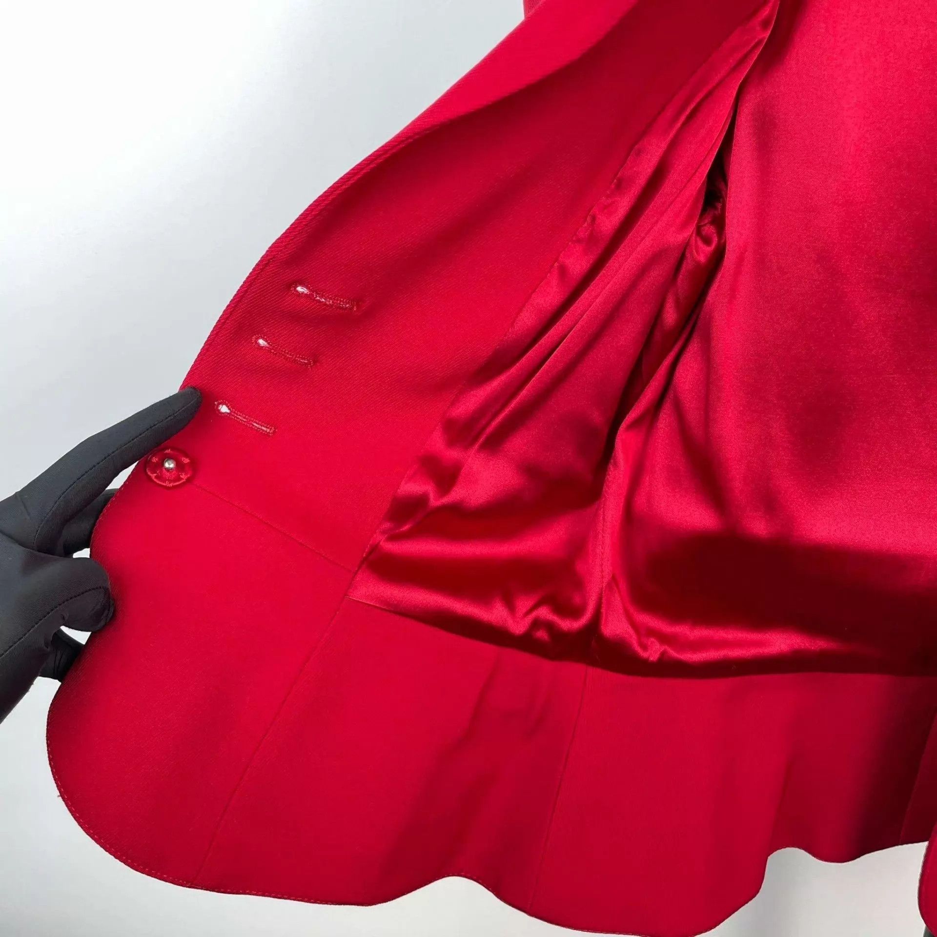 Dior Dior 95 New Red Jacket Size S / US 4 / IT 40 - 8 Thumbnail