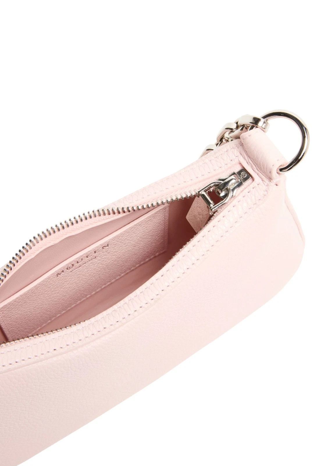 Alexander McQueen Alexander McQueen T-Bar Mini Rose Leather Pouch New Size ONE SIZE - 4 Thumbnail