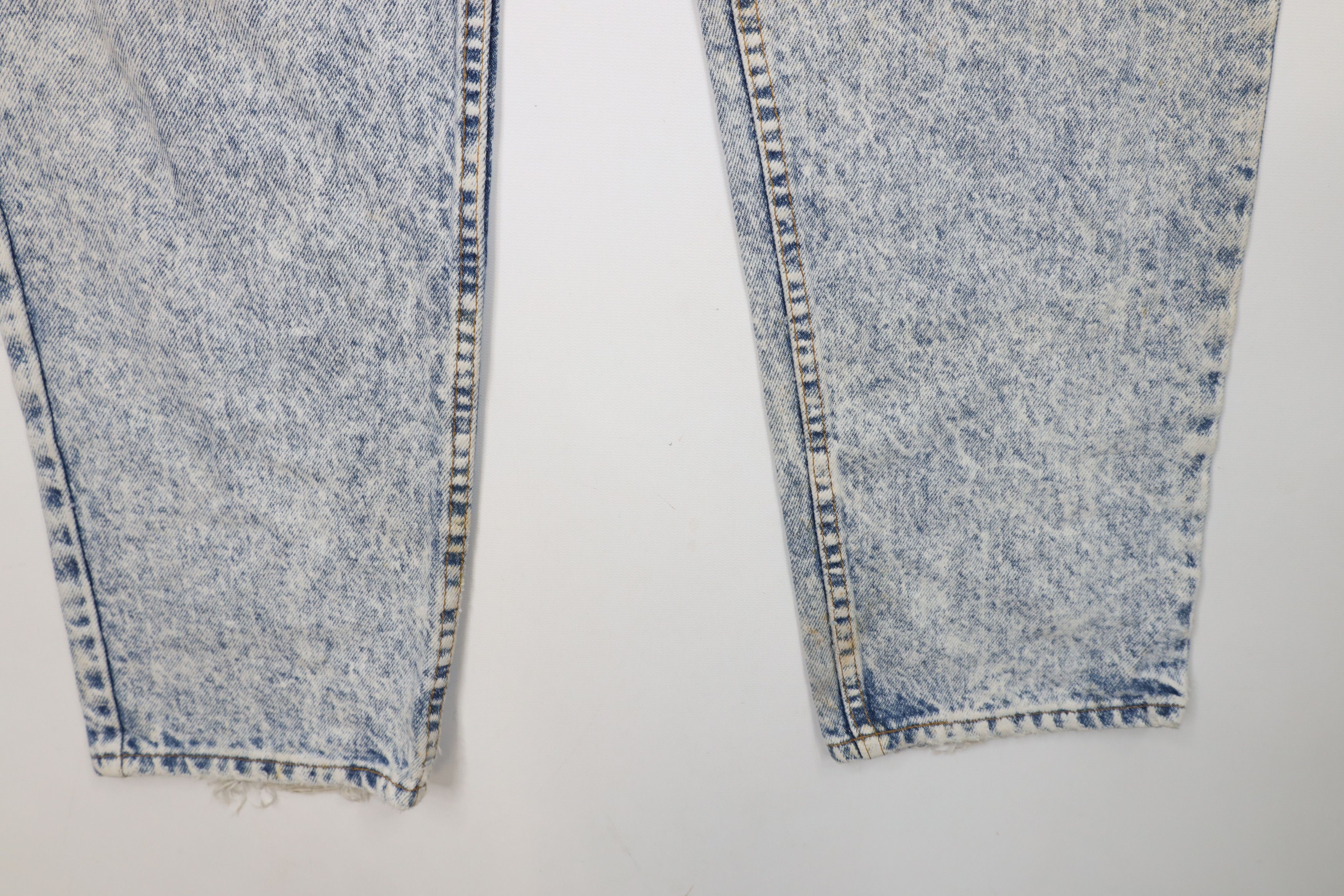 Levi's × Vintage Vintage 80s 90s Levis 554 Acid Wash Tapered Leg Jeans USA Size US 34 / EU 50 - 6 Thumbnail
