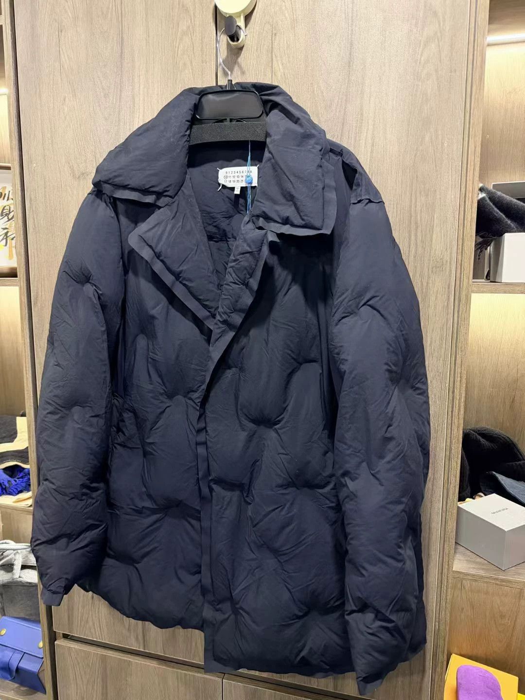 Maison Margiela Maison Margiela Navy Blue Cloud Padded Jacket, Size M / US 6-8 / IT 42-44 - 2 Thumbnail