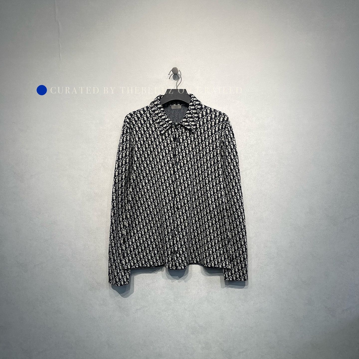 Dior Classic Blue Long Sleeve Shirt in XL Size US XL / EU 56 / 4 - 1 Thumbnail