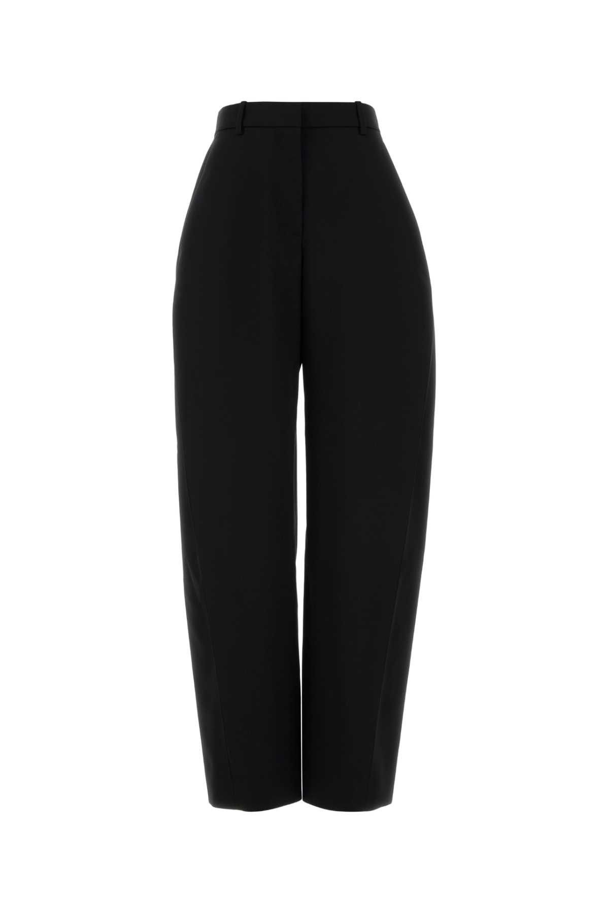 Givenchy Black Wool Wide-Leg Pant Size 27" / US 4 / IT 40 - 1 Thumbnail