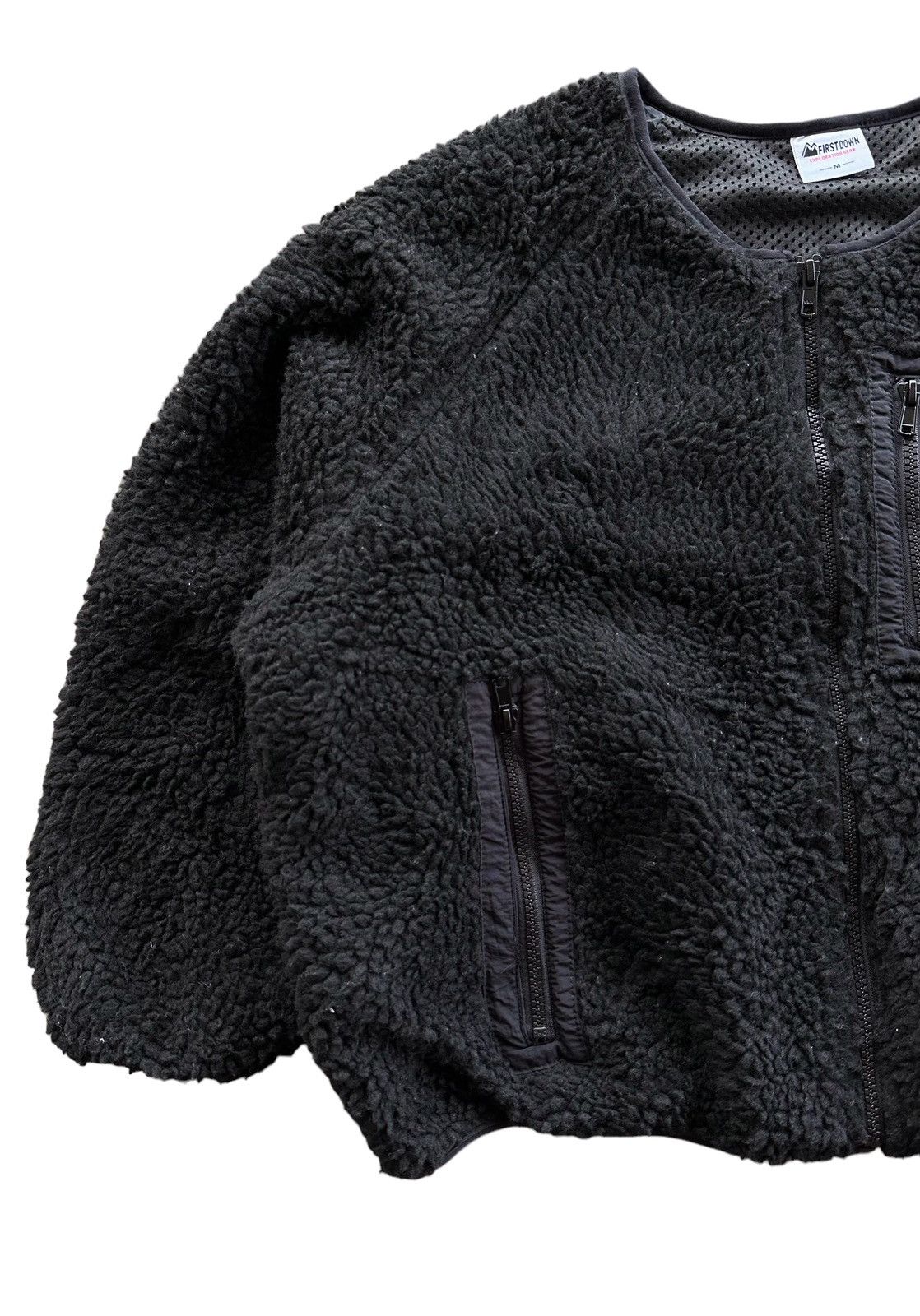 Vintage First Down Fleece Jacket Size M / US 6-8 / IT 42-44 - 11 Thumbnail