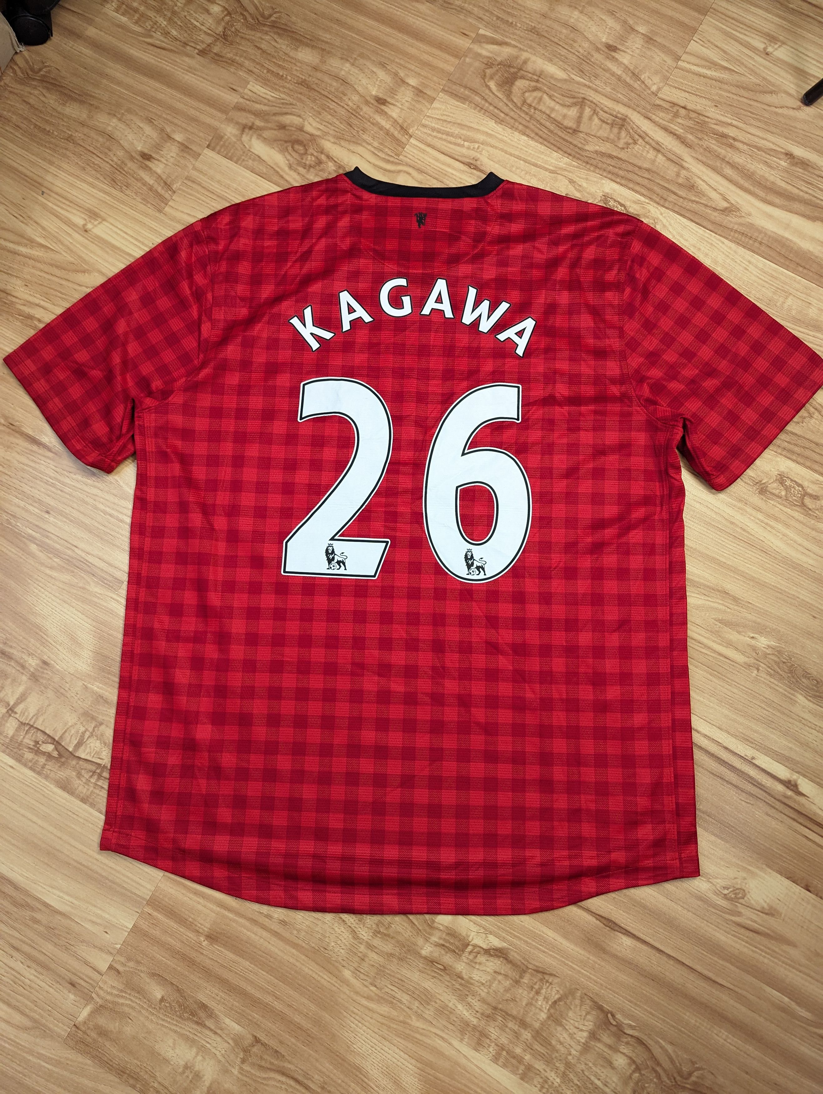 MANCHESTER UNITED NIKE 2012/2013 FOOTBALL JERSEY #26 KAGAWA - www 