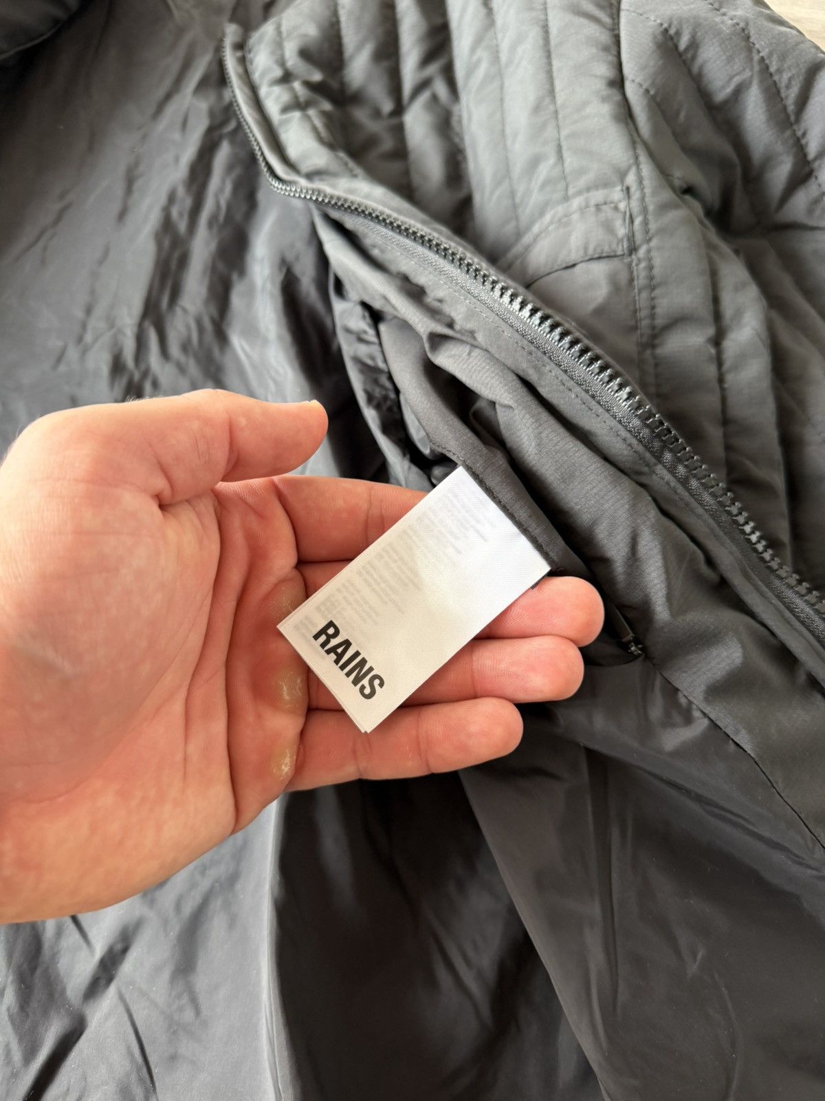 Rains Rare Rains Down Lite Avant Garde Jacket Size XS / US 0-2 / IT 36-38 - 14 Thumbnail