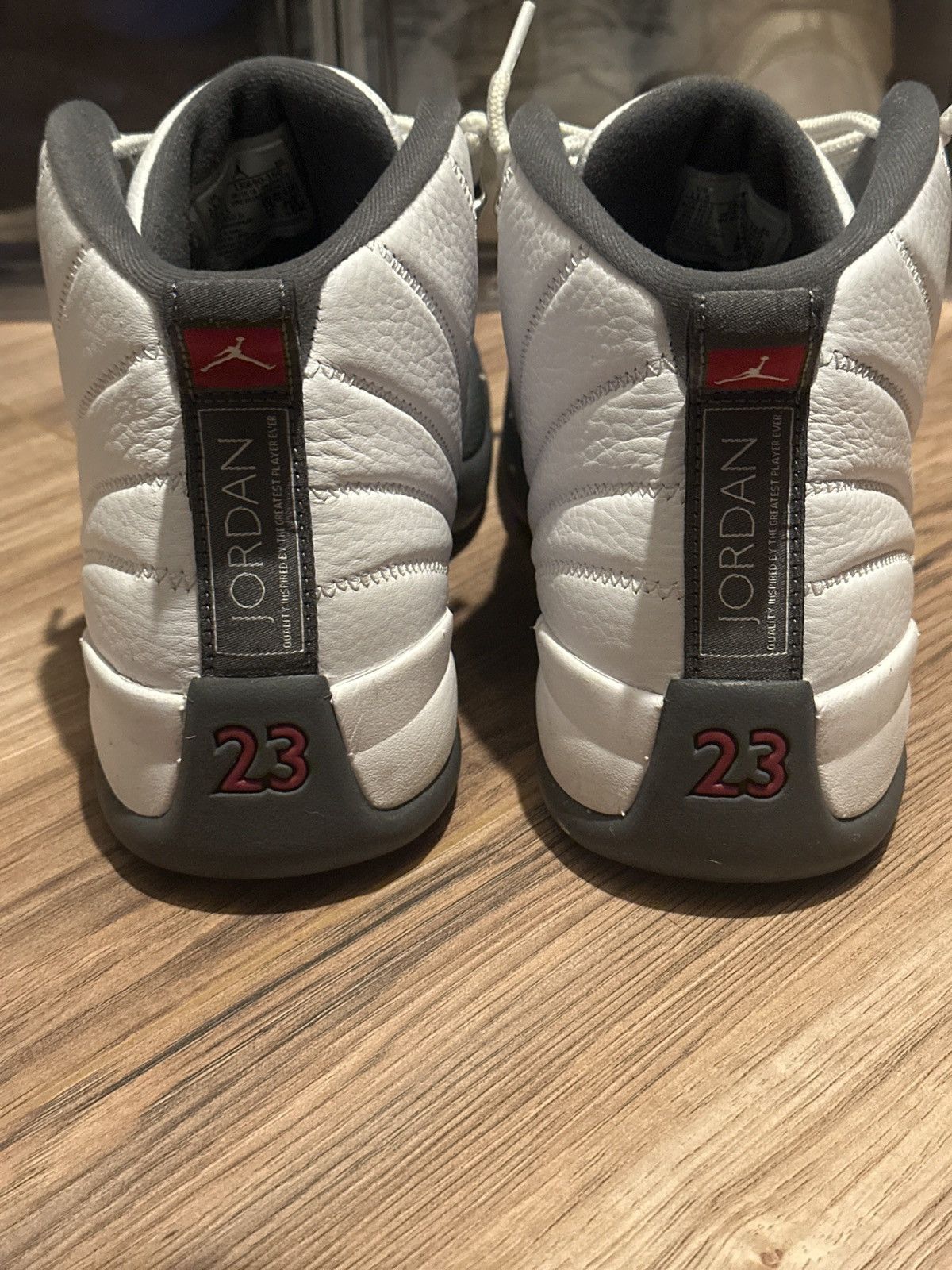Jordan Brand Jordan 12 Light Dark Grey Size US 11.5 / EU 44-45 - 4 Thumbnail