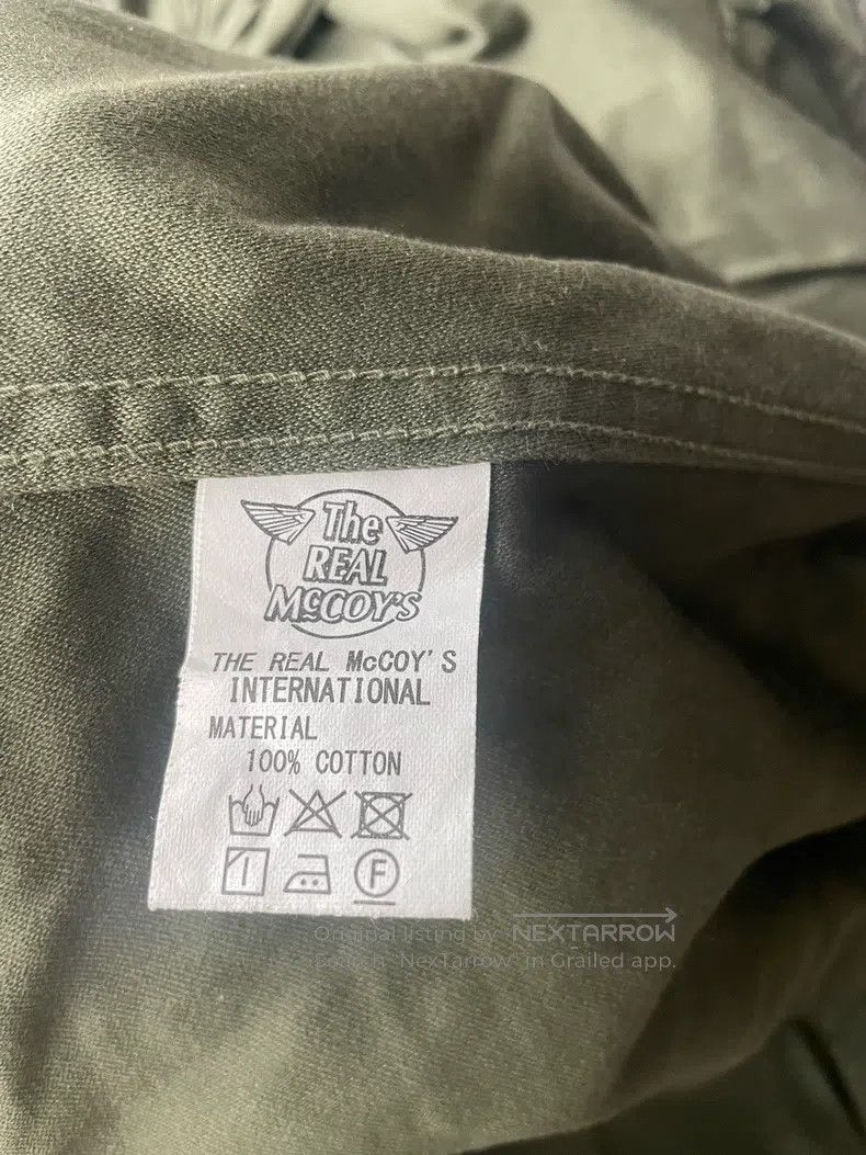 The Real McCoy's The Real McCoys Classic military green trench coat Size US XS / EU 42 / 0 - 5 Thumbnail