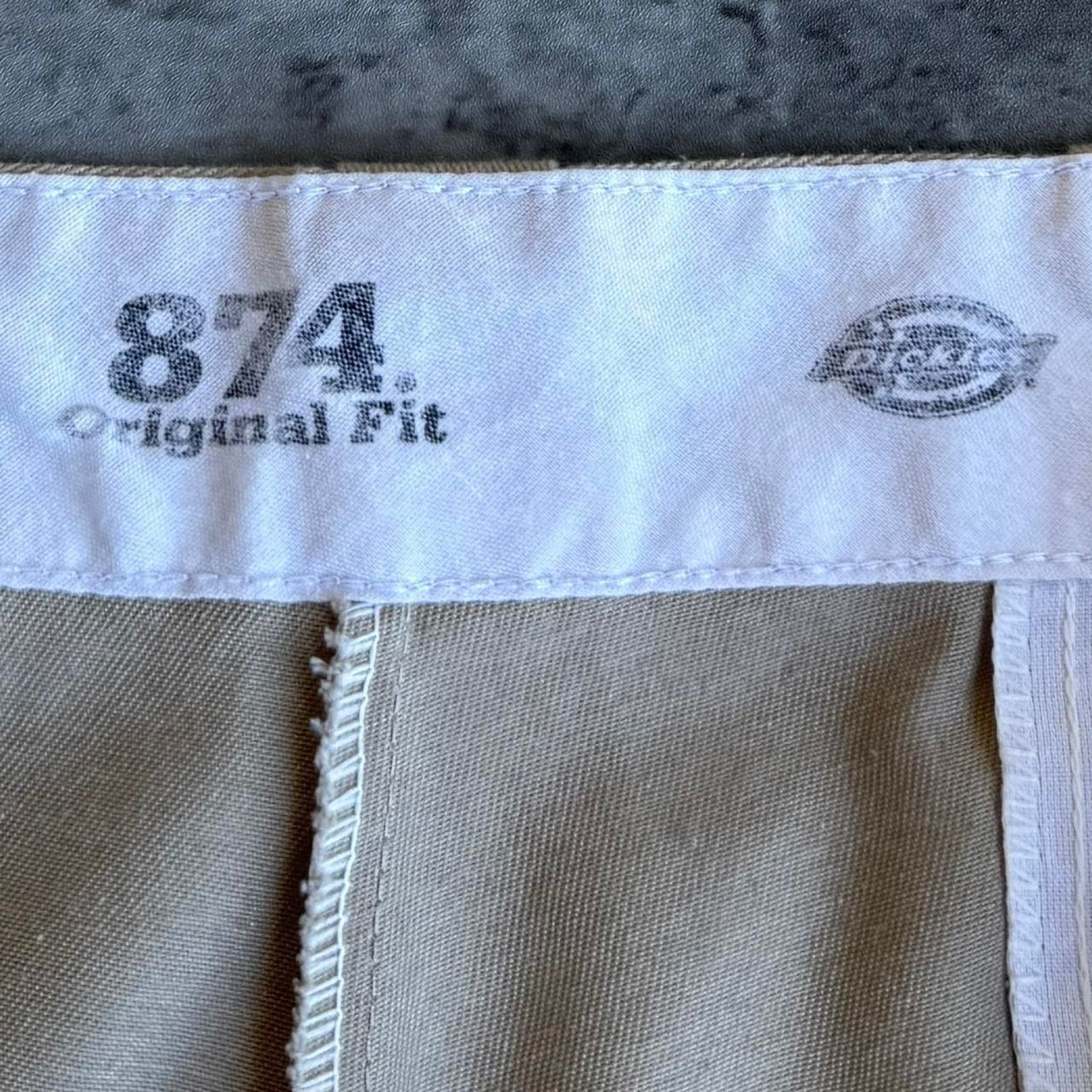 Dickies × Vintage Vintage Baggy Dickies 874 Y2K Streetwear Skater Cyber Pants Size US 38 / EU 54 - 4 Thumbnail