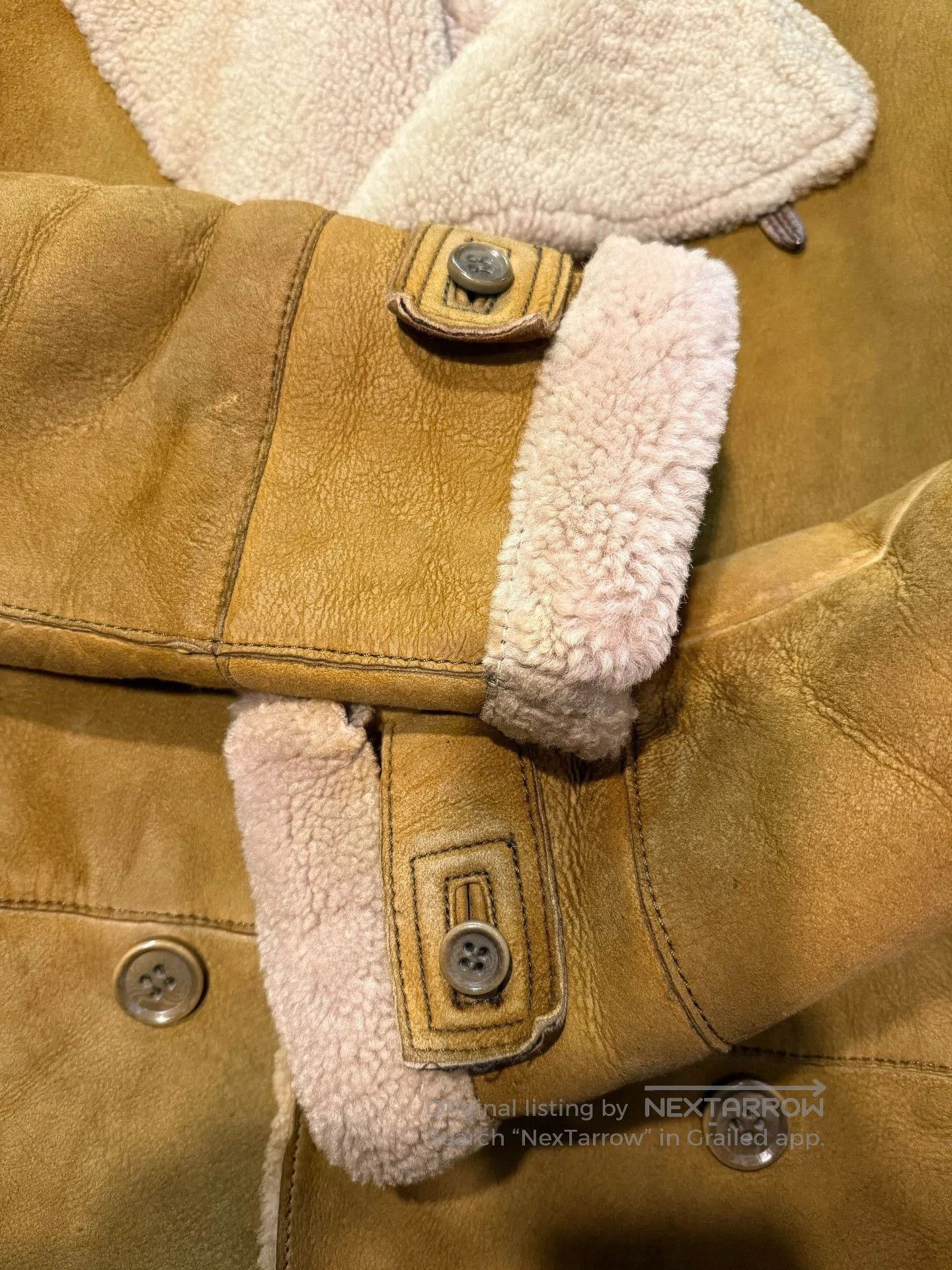 Diesel Diesel 740 Shearling Jacket. Size US XL / EU 56 / 4 - 3 Thumbnail