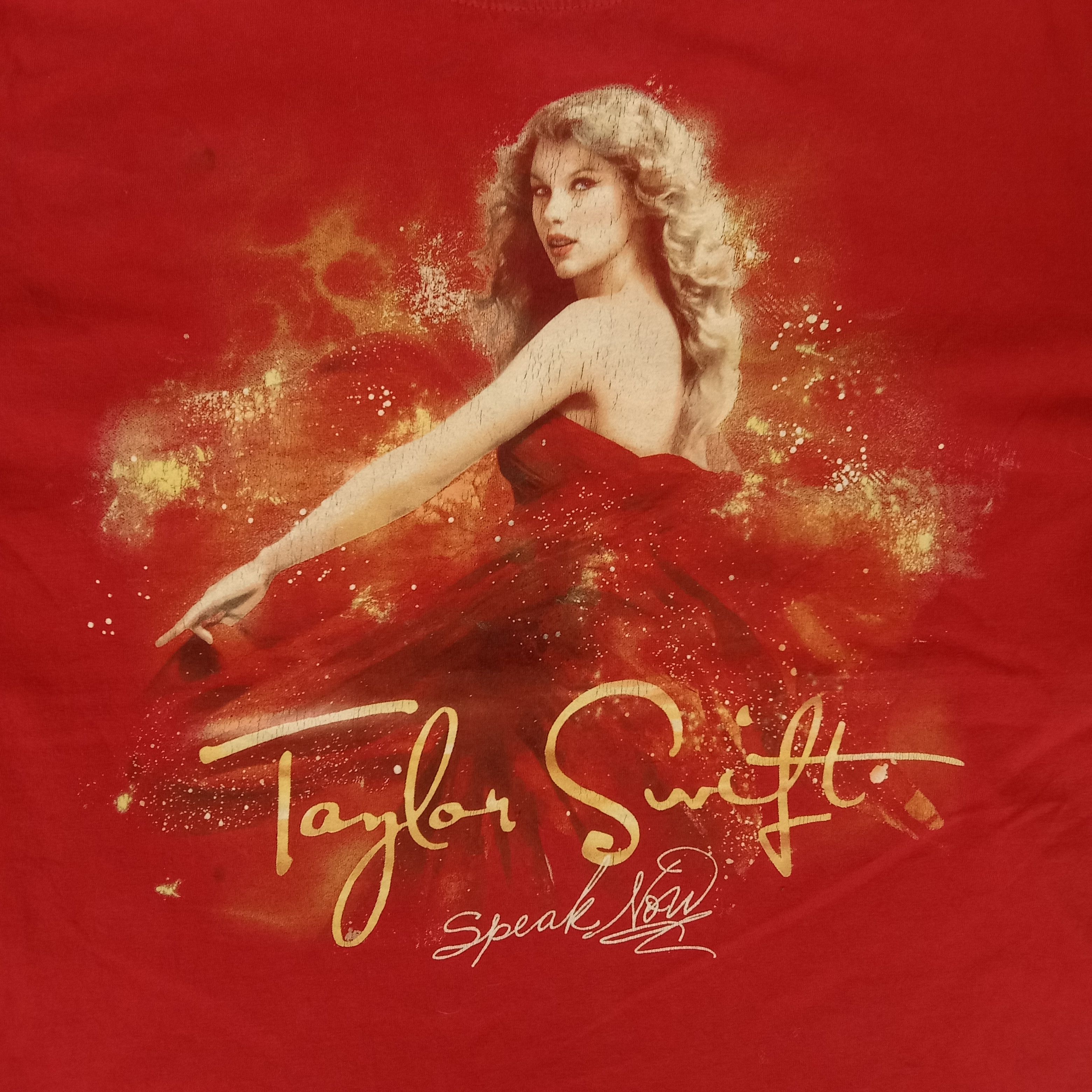 Band Tees × Vintage Taylor Swift American Singer Songwriter Tshirt Size US M / EU 48-50 / 2 - 2 Thumbnail