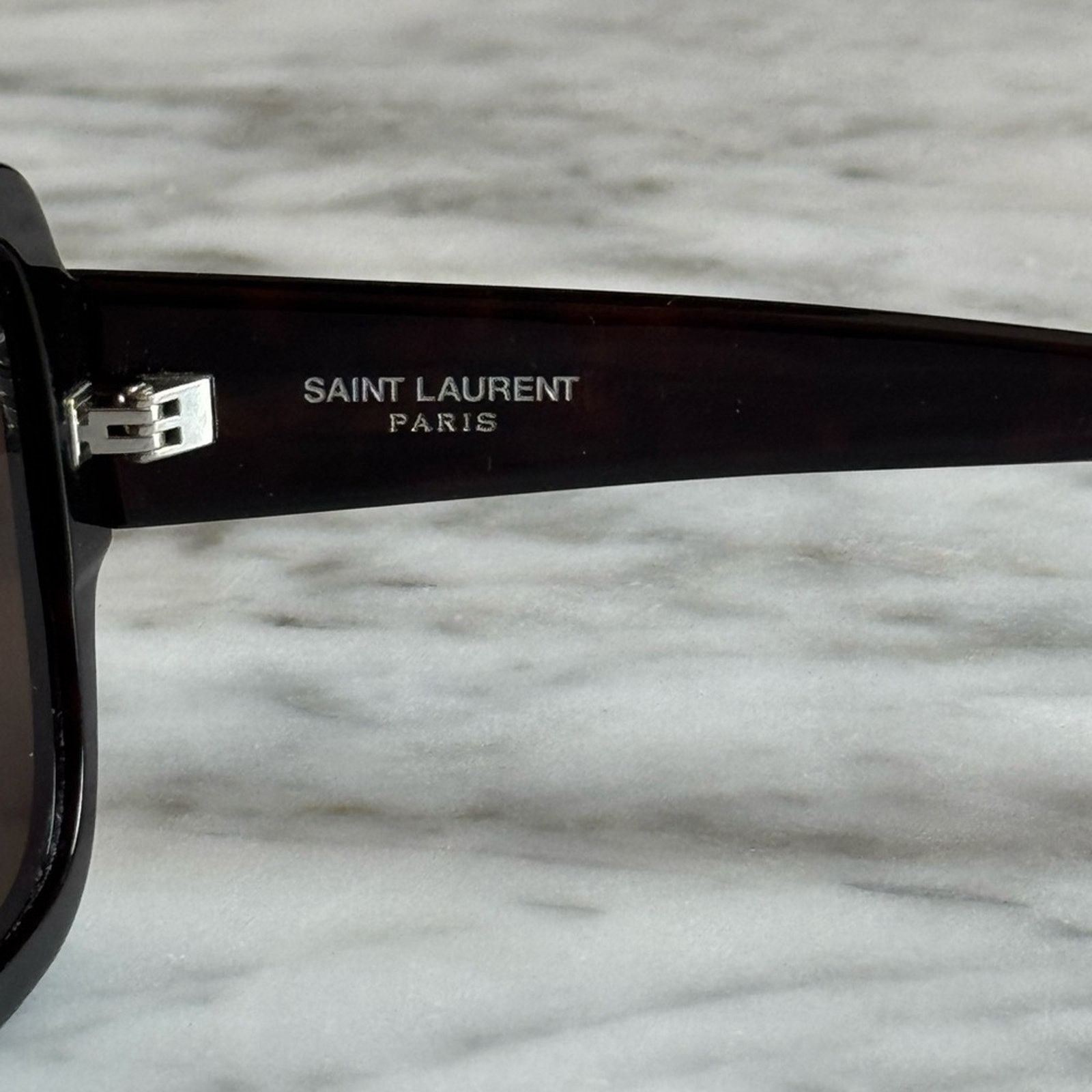 Saint Laurent Paris Saint Laurent Women’s Round Oversized Sunglasses Size ONE SIZE - 3 Thumbnail