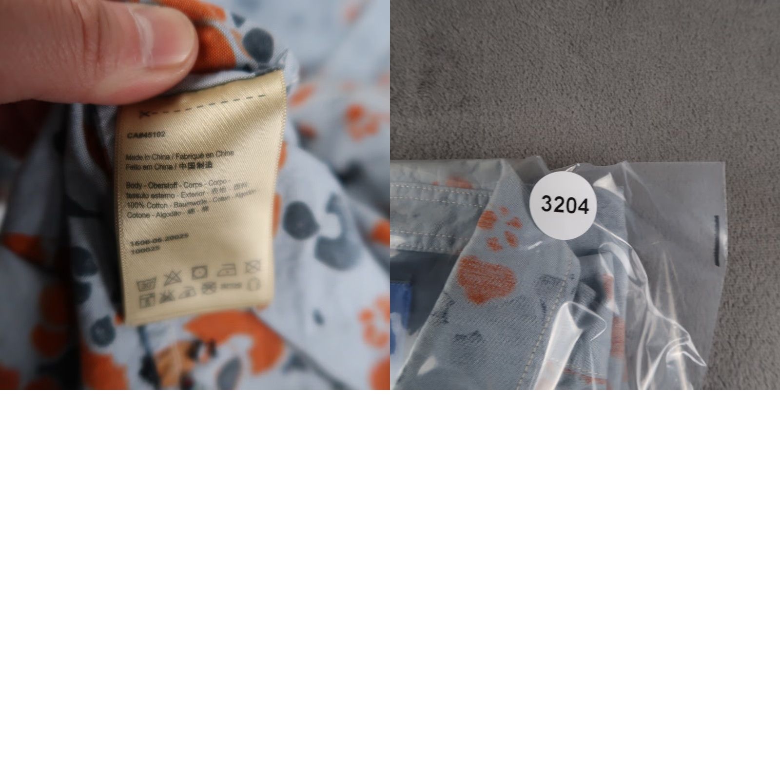 Scotch & Soda Scotch & Soda Amsterdams Floral Button-Down Shirt Mens L Blue Wheel of Fortune Size US L / EU 52-54 / 3 - 9 Thumbnail