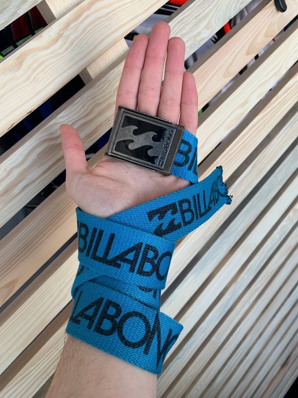 Billabong × Vintage Vintage Belt Billabong Archival Blue Y2k Style Size ONE SIZE - 1 Thumbnail