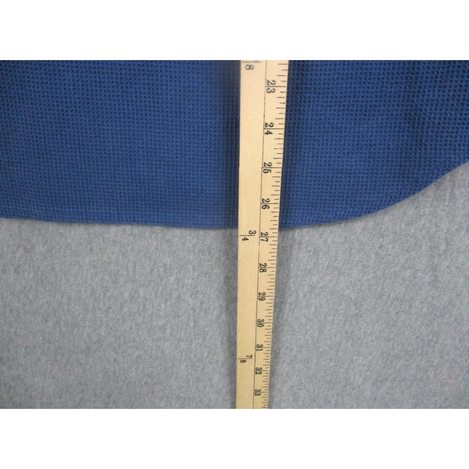 J.Crew J.Crew Oarsman Polo Shirt Mens Small Blue Waffle Knit Thermal Long Sleeve CJ733 Size US S / EU 44-46 / 1 - 5 Thumbnail