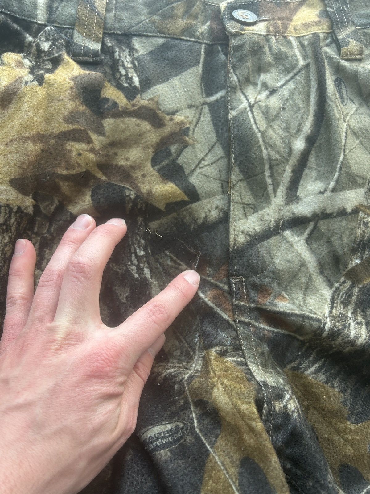 Realtree × Vintage × Woolrich Woolen Mills Vintage Y2K Woolrich Realtree Camo Cargo Pants Size US 31 - 5 Thumbnail