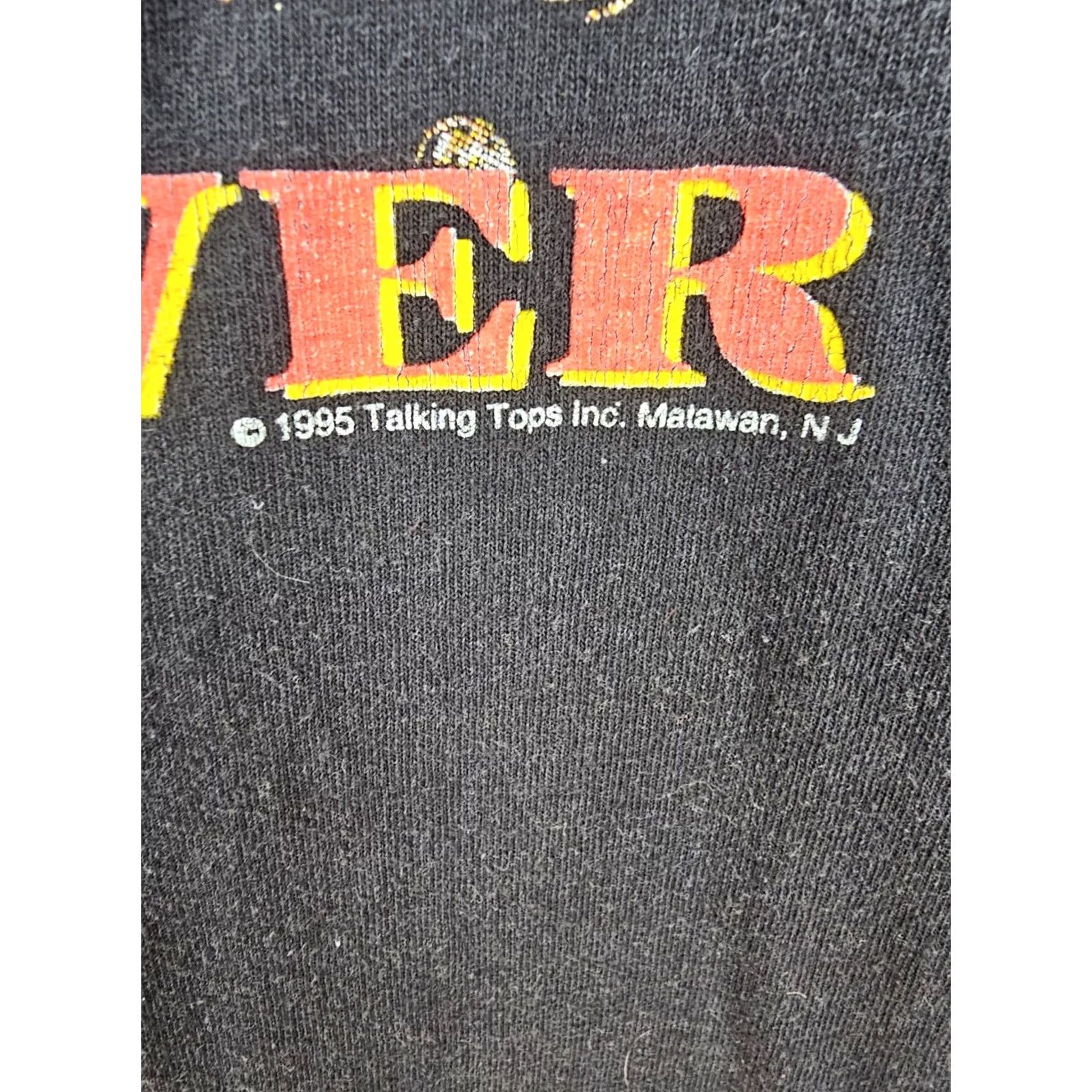 Vintage VINTAGE United States Marine Forever USMC Black Cotton T-Shirt SZ Large Shirt Men 95' Crew Neck Short Sleeve Camouflage Pattern Size US L / EU 52-54 / 3 - 3 Thumbnail