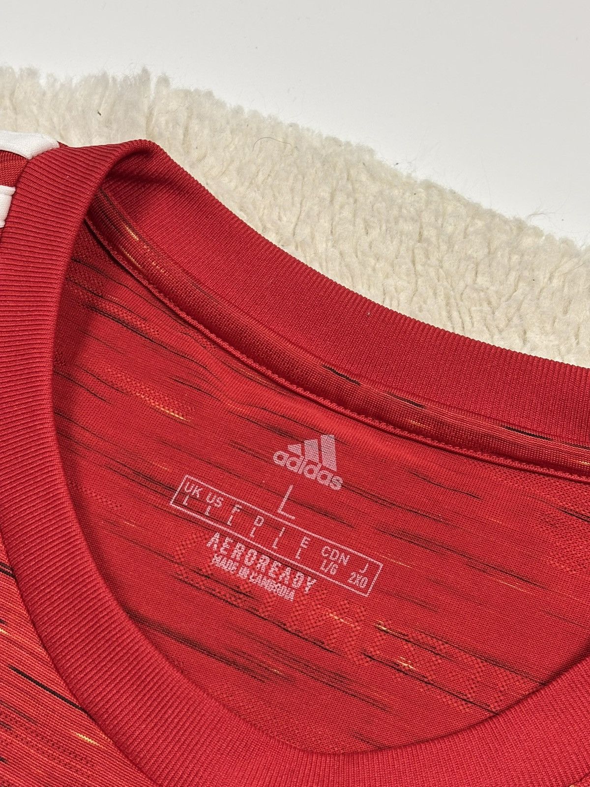 Adidas Adidas FC Manchester United 2020/21 Soccer Jersey Size US L / EU 52-54 / 3 - 4 Thumbnail
