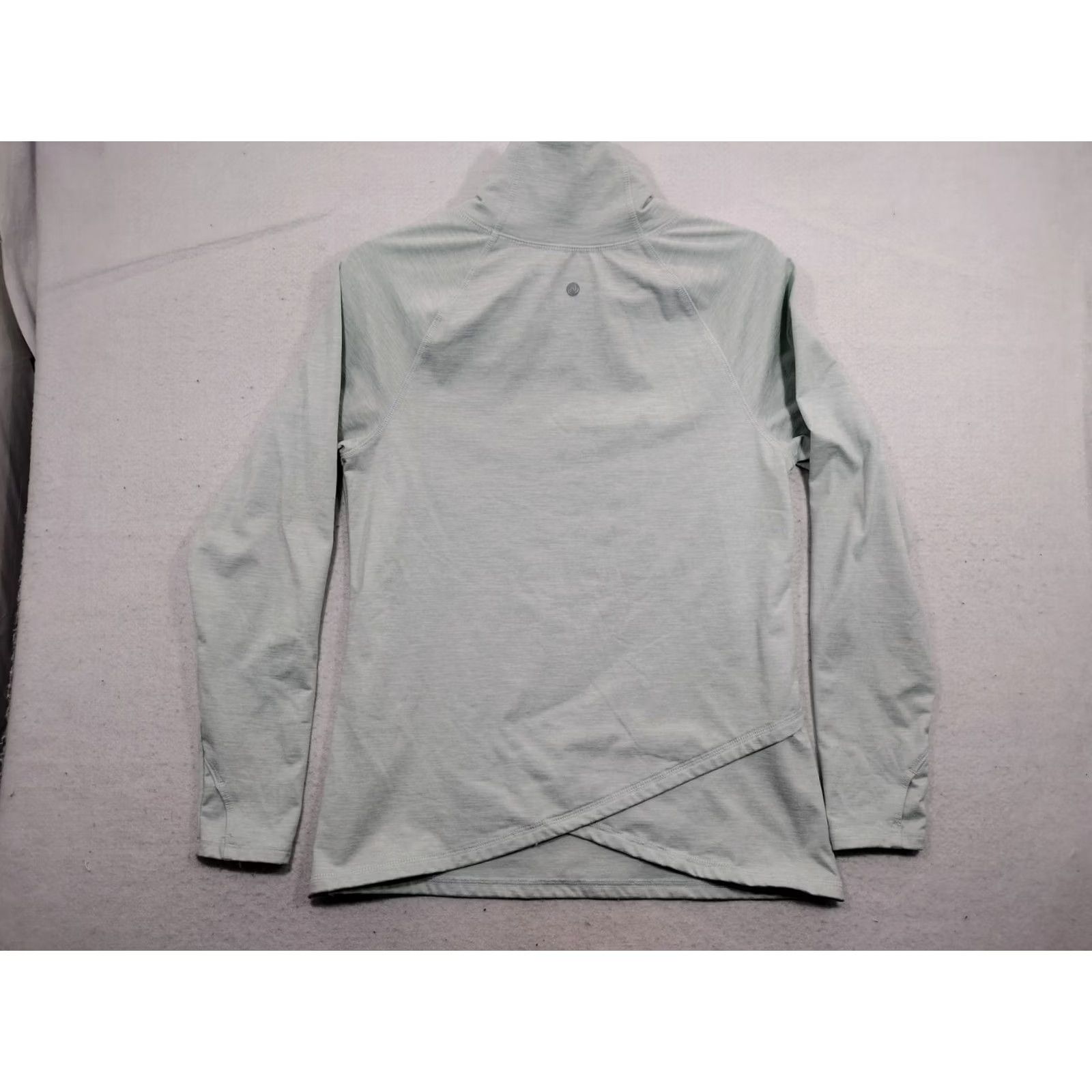 Vintage Apana Yoga Sweater Womens M Pullover Turtleneck Long Sleeve Casual Blue Logo Knit Polyester Spandex Size M / US 6-8 / IT 42-44 - 6 Thumbnail
