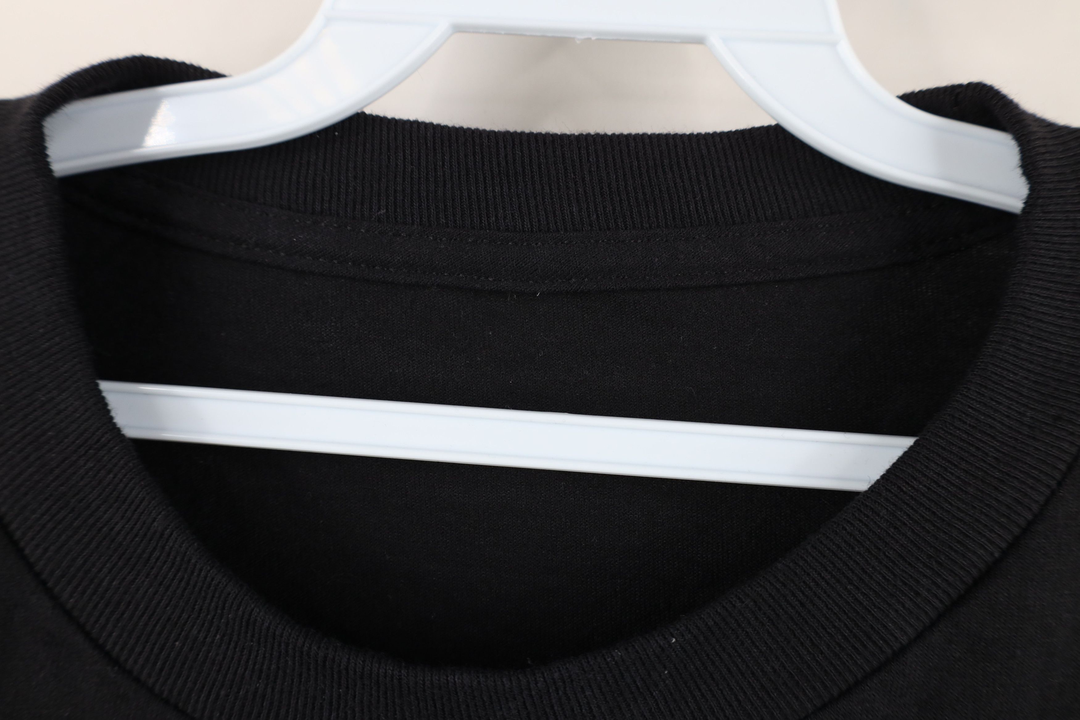 Vintage Vintage 90s Y2K Streetwear Cotton Long Sleeve T-Shirt Black Size US L / EU 52-54 / 3 - 7 Thumbnail