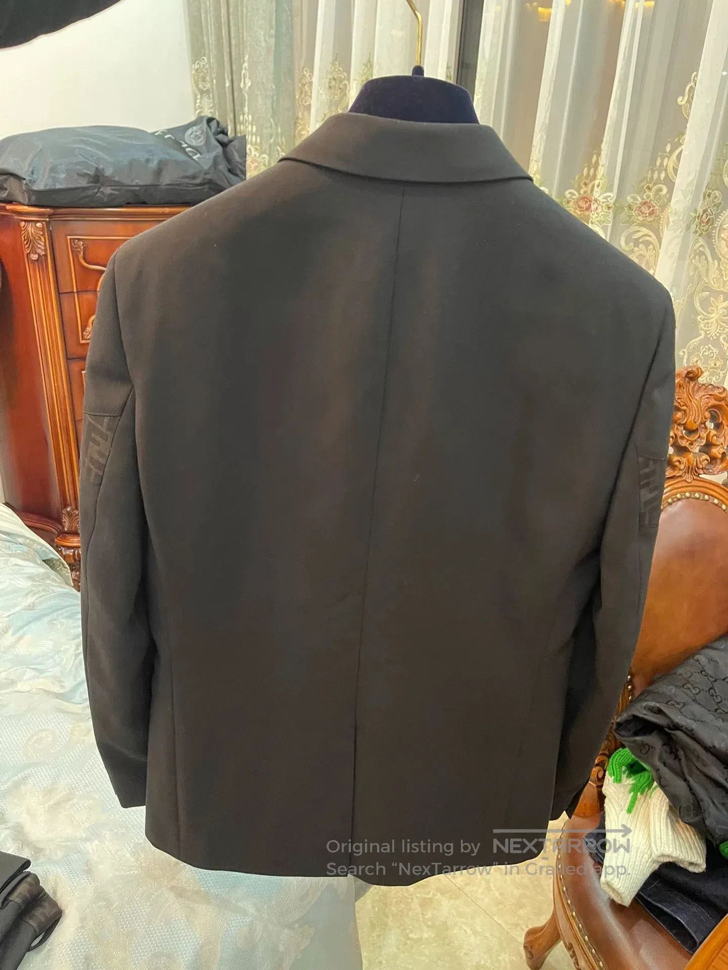 Fendi fendi classic black suit with iconic print. Size US L / EU 52-54 / 3 - 2 Thumbnail