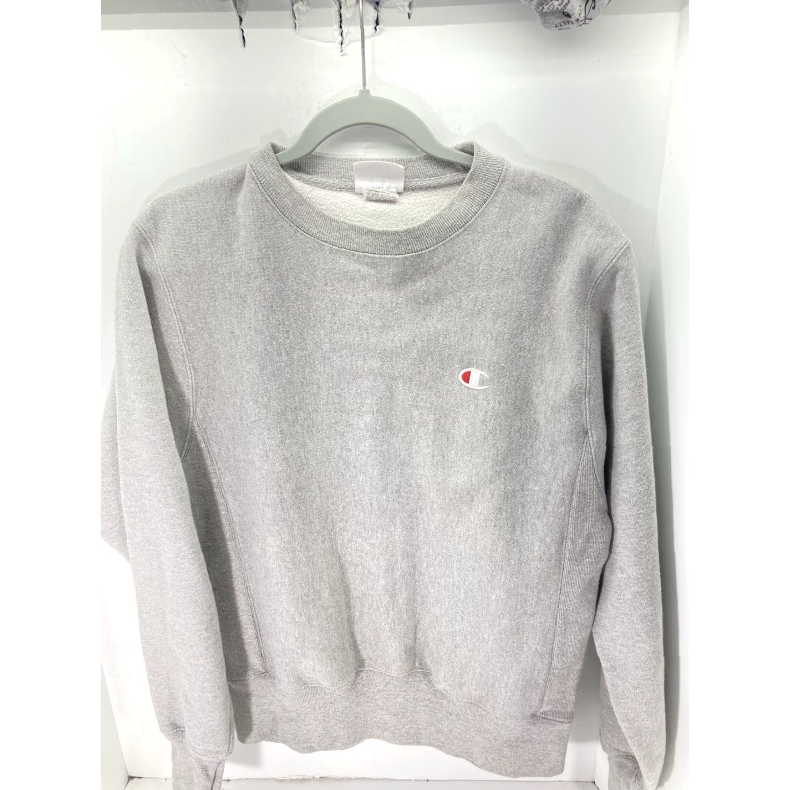 Champion VINTAGE Champion Reverse Weave Sweatshirt Men S Gray Long Sleeve Pullover VTG Size US S / EU 44-46 / 1 - 2 Thumbnail