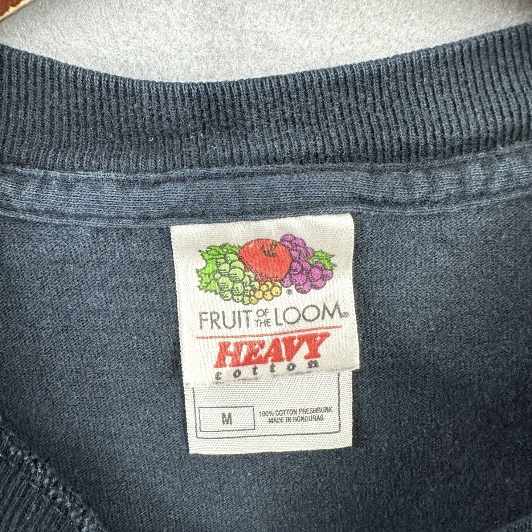 Fruit Of The Loom VINTAGE Tear It Up Black Flag Tour Shirt Men M Hardcore Punk Rock Band Last Line Shirt M Black Cotton Jersey Short Sleeve Crew Neck Rock Size US M / EU 48-50 / 2 - 6 Thumbnail