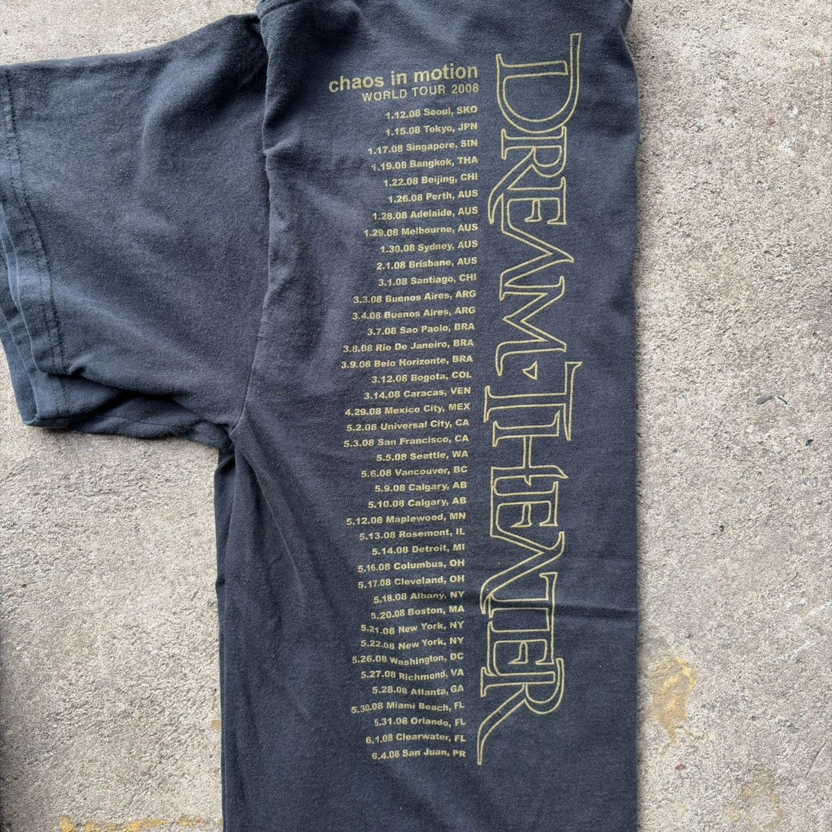 Band Tees Dream Theatre Size US M / EU 48-50 / 2 - 4 Thumbnail