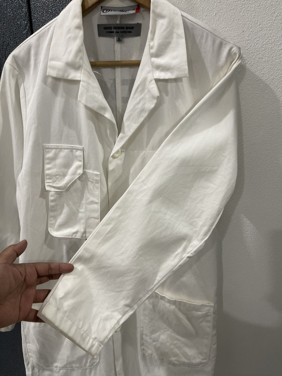 Comme des Garcons Vintage Comme des Garcons Lab Coat Size US M / EU 48-50 / 2 - 14 Thumbnail