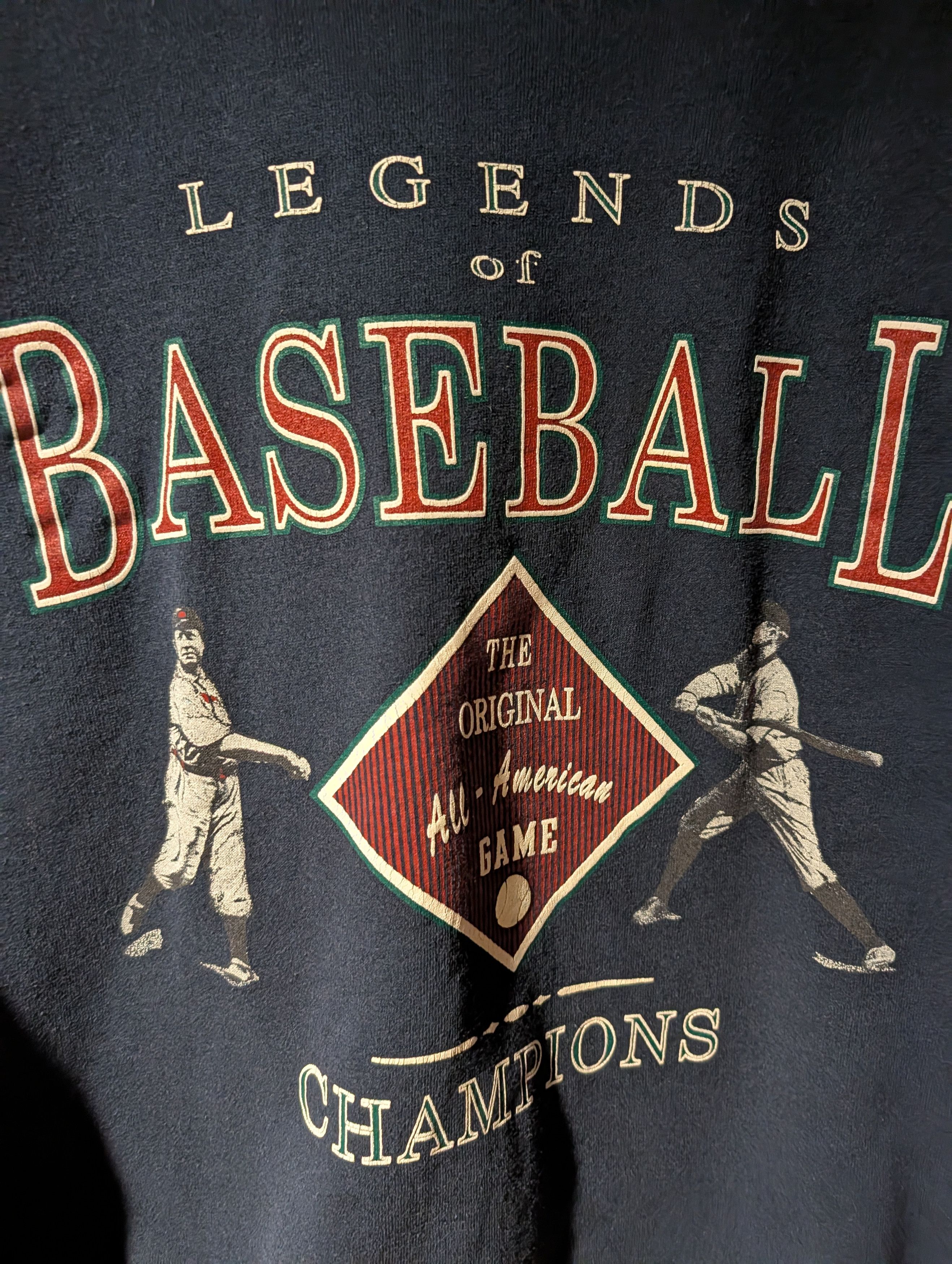 MLB VTG Legends of Baseball Champions Sweatshirt Players Size US L / EU 52-54 / 3 - 2 Thumbnail