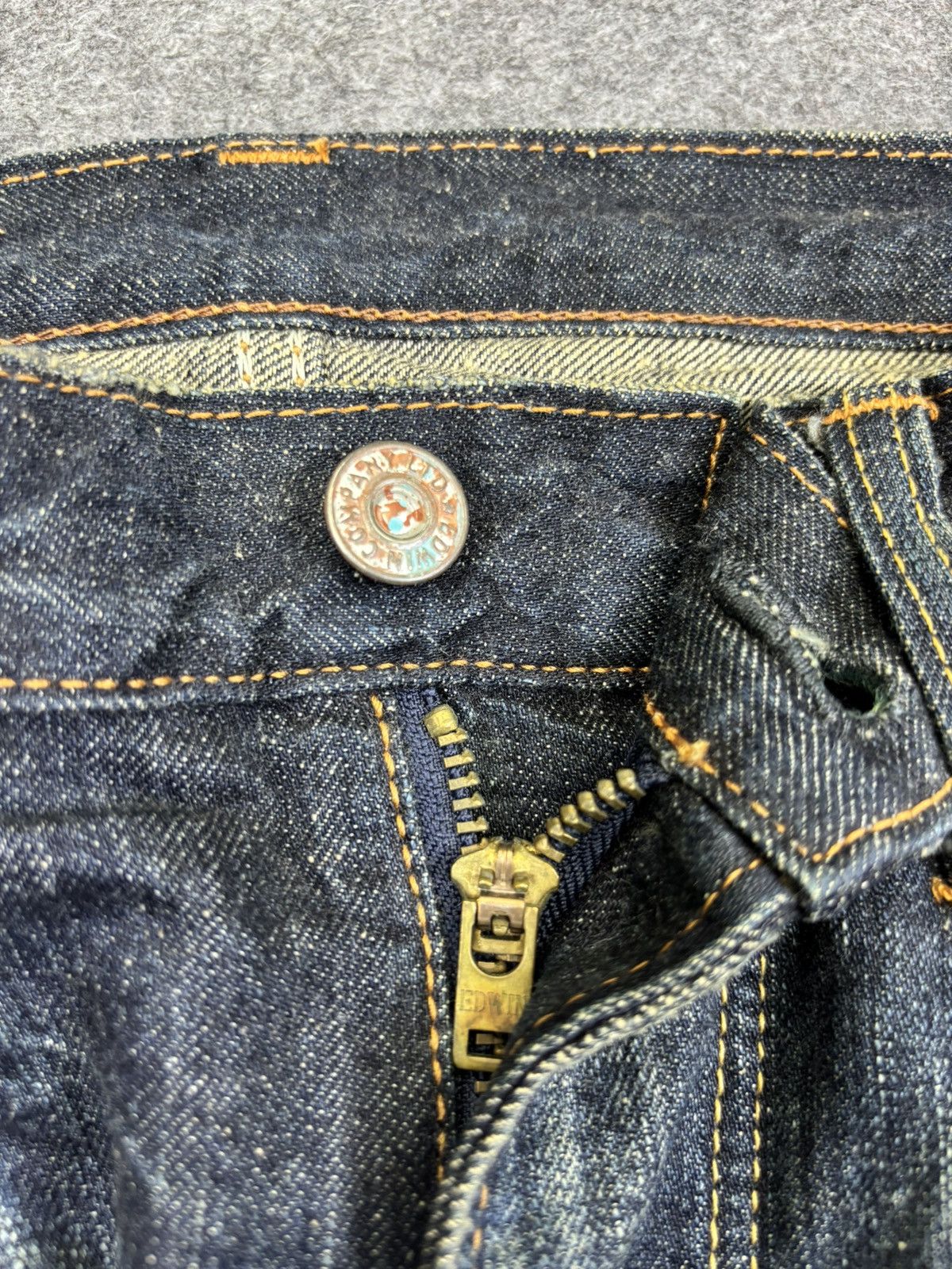 Edwin 💥Rebel Patchwork💥Edwin Painter Distressed Denim F772 Size US 32 / EU 48 - 13 Thumbnail
