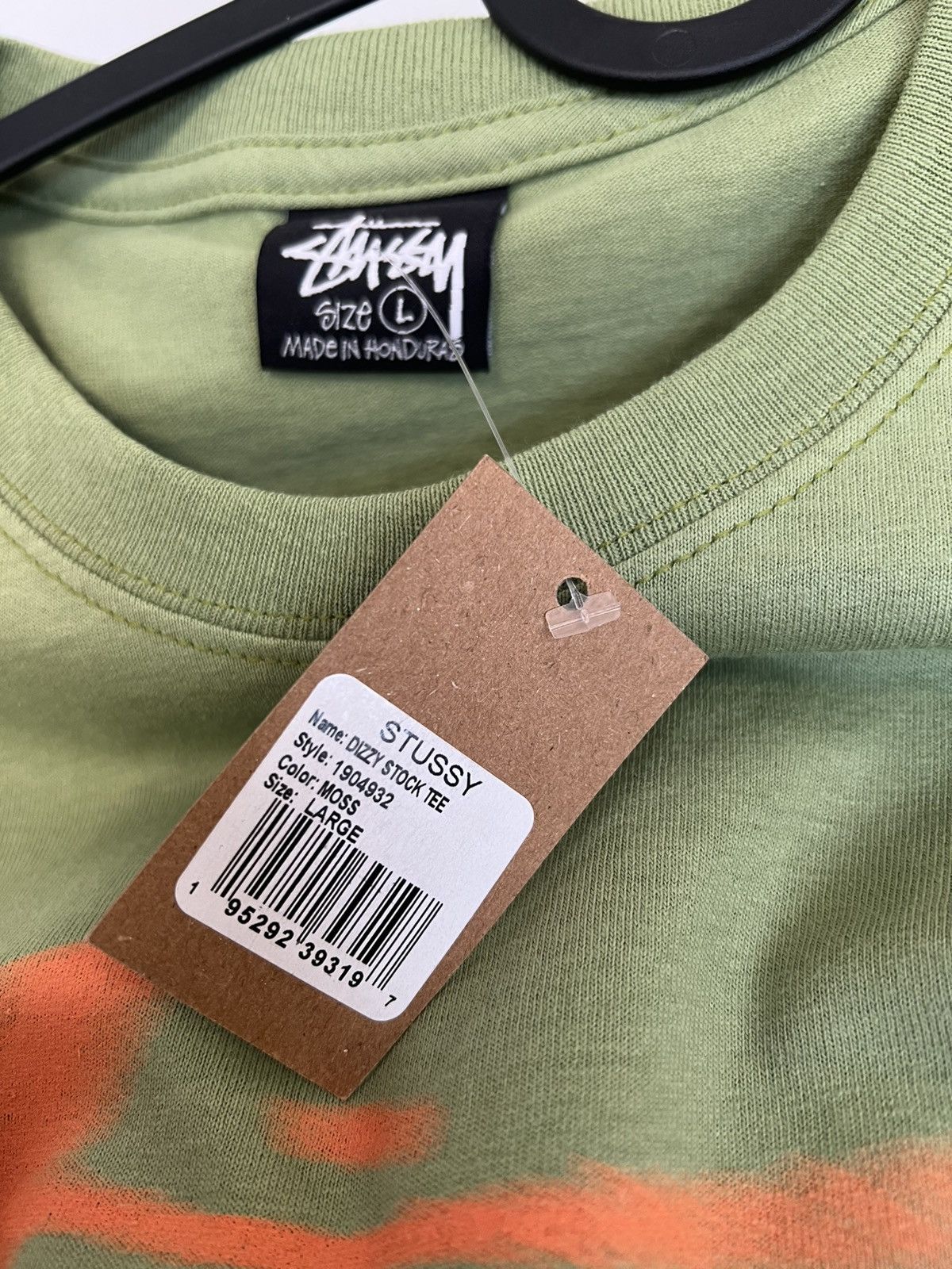 Stussy Stussy dizzy stock tee Size US L / EU 52-54 / 3 - 6 Thumbnail