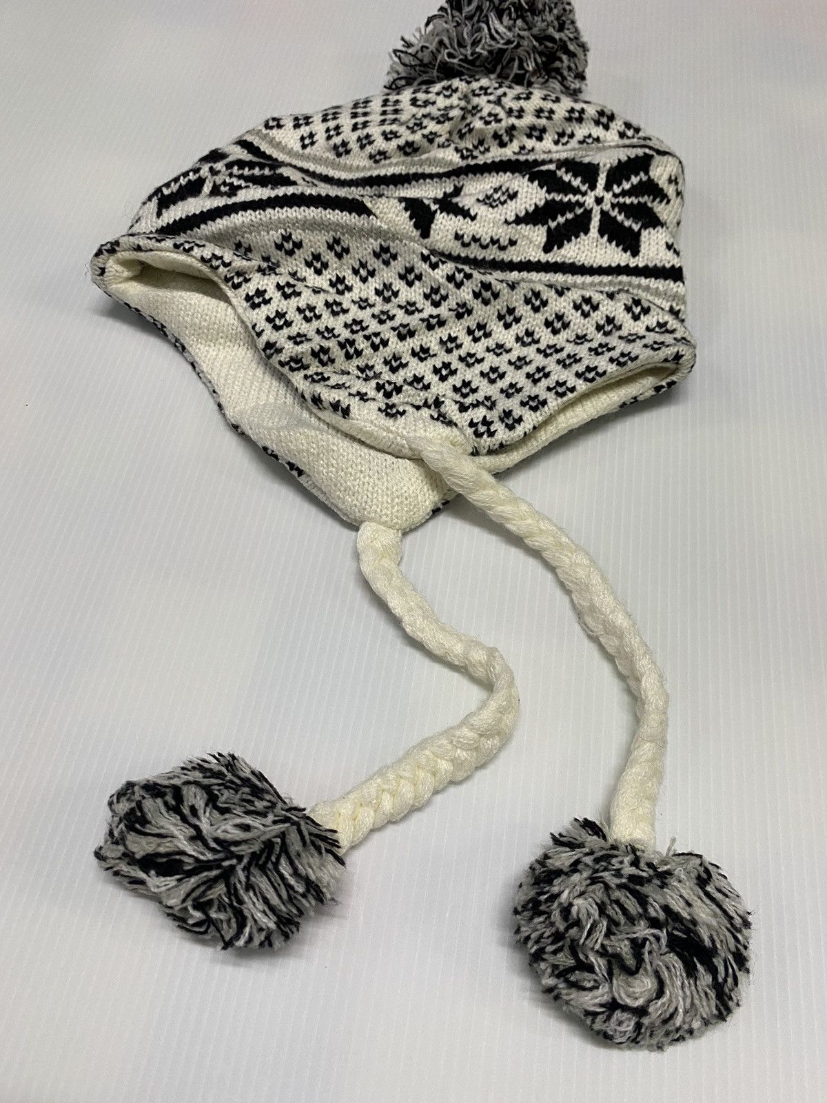 Japanese Brand × Vintage Unknown Earflap Beanie Hat Size ONE SIZE - 3 Thumbnail