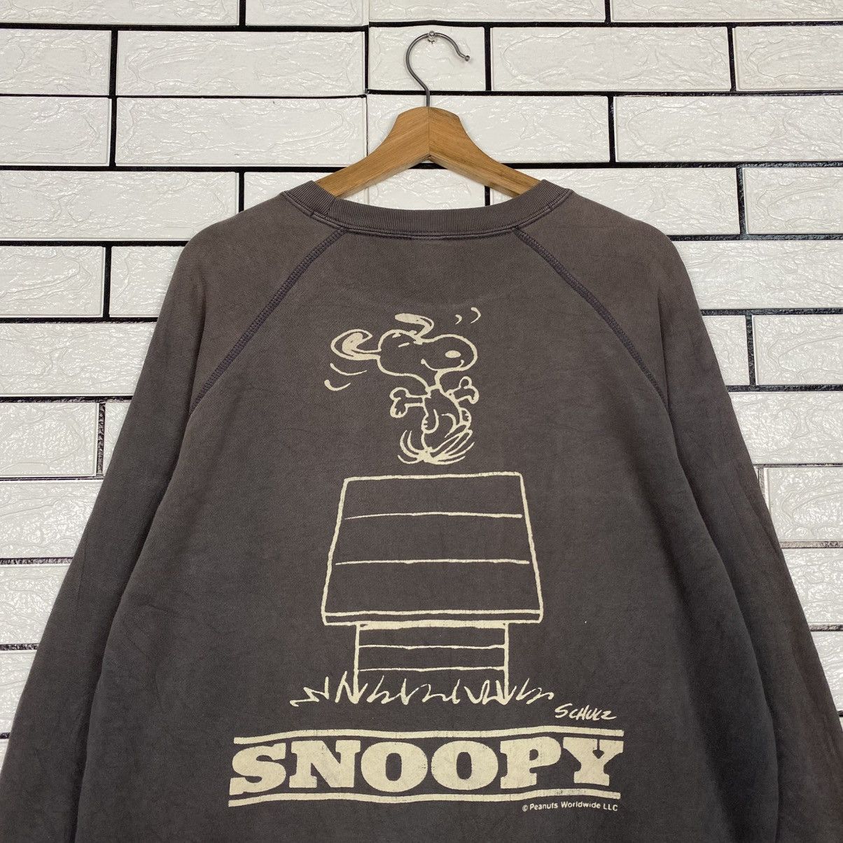 Japanese Brand 📌Vintage Sweatshirt UT Peanuts Big Logo Size US M / EU 48-50 / 2 - 10 Thumbnail