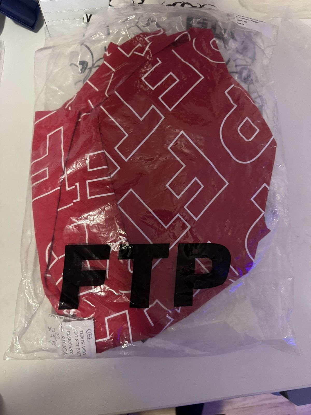 Fuck The Population FTP All Over Outline Shorts Size US 33 - 2 Thumbnail