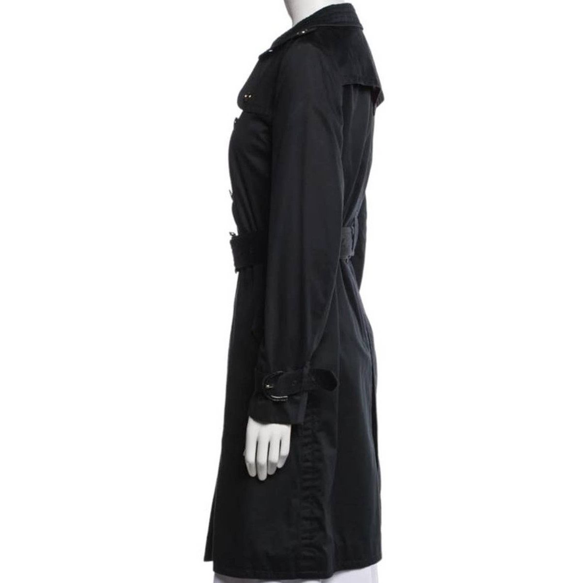 Coach COACH 1941 Navy Blue Trench Coat, XS/US2 Size XS / US 0-2 / IT 36-38 - 5 Thumbnail