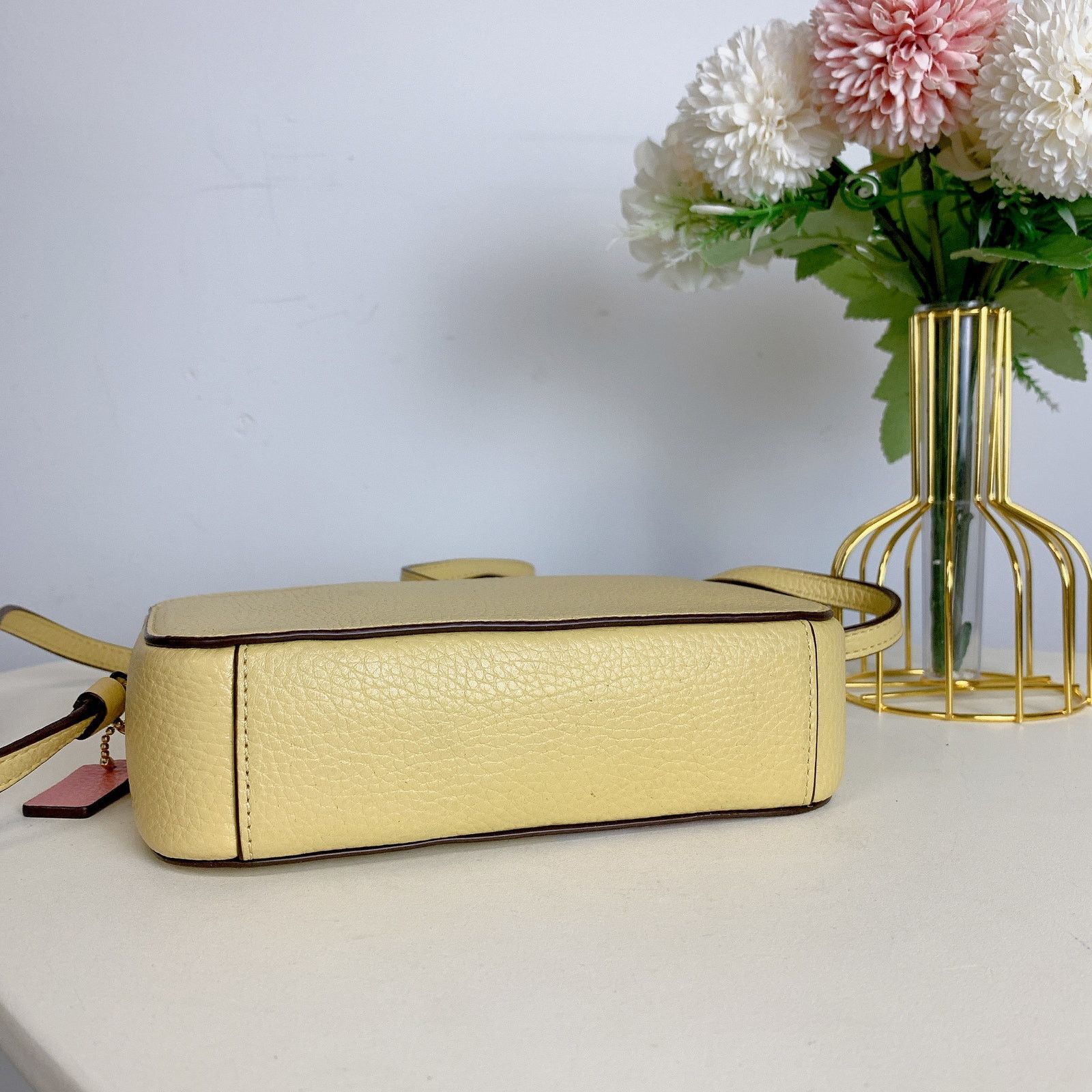 Coach Coach C3404 Disney X Coach Mini Camera Belle Vanilla Cream Size ONE SIZE - 5 Thumbnail