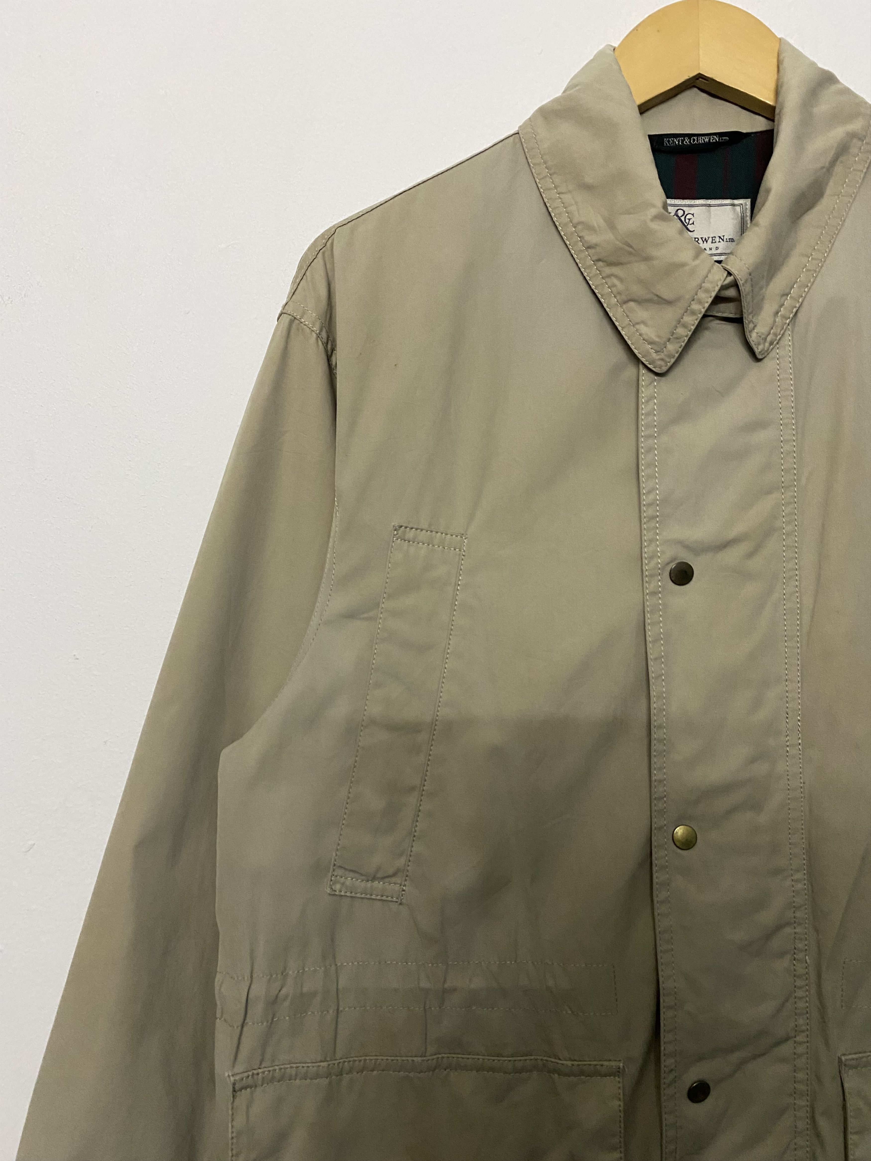 Kent & Curwen Vtg Kent & Curwen Surrey England Field Jacket Utility Coat Size US M / EU 48-50 / 2 - 6 Thumbnail