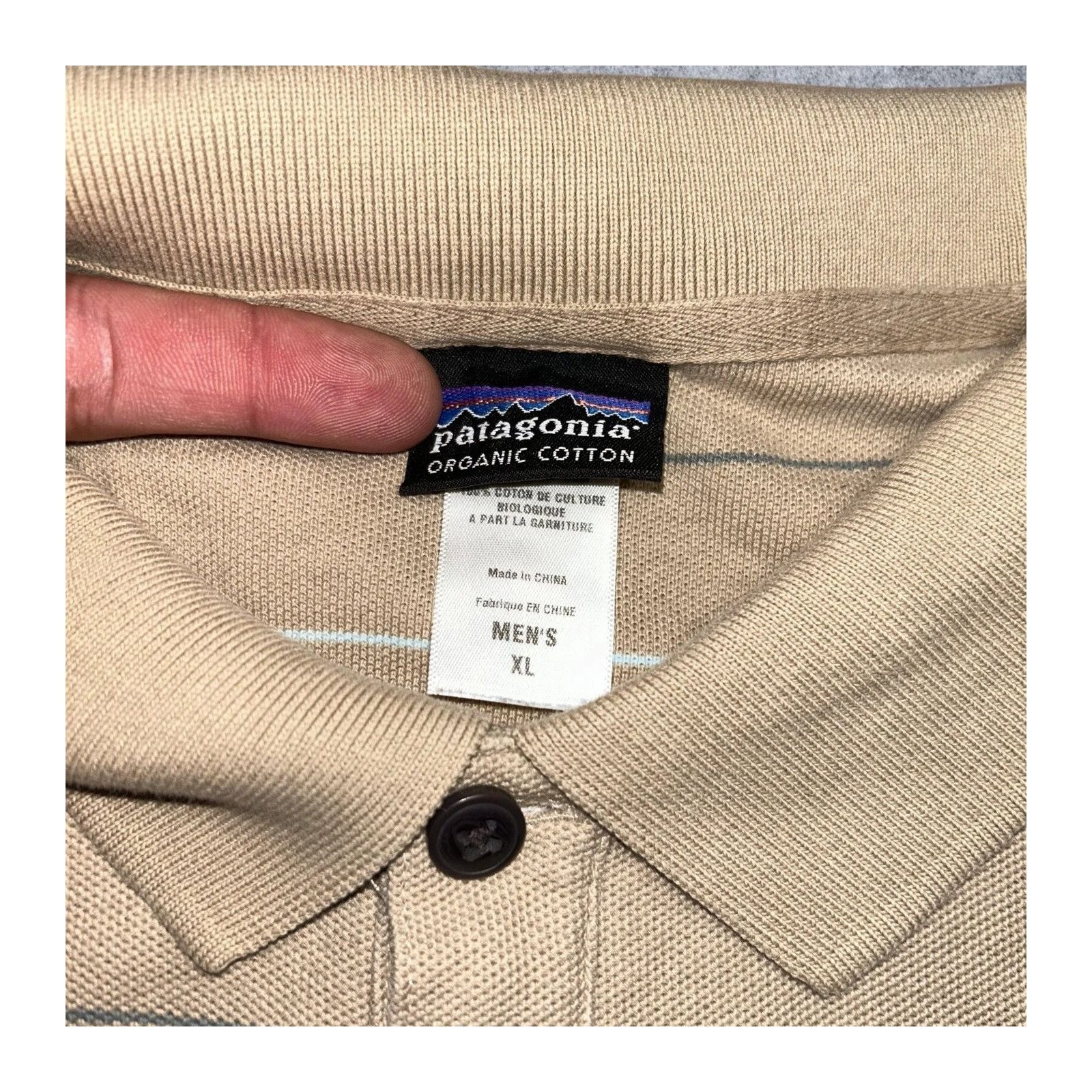 Patagonia Patagonia Brown Polo Shirt Organic Cotton XL Size US XL / EU 56 / 4 - 3 Thumbnail