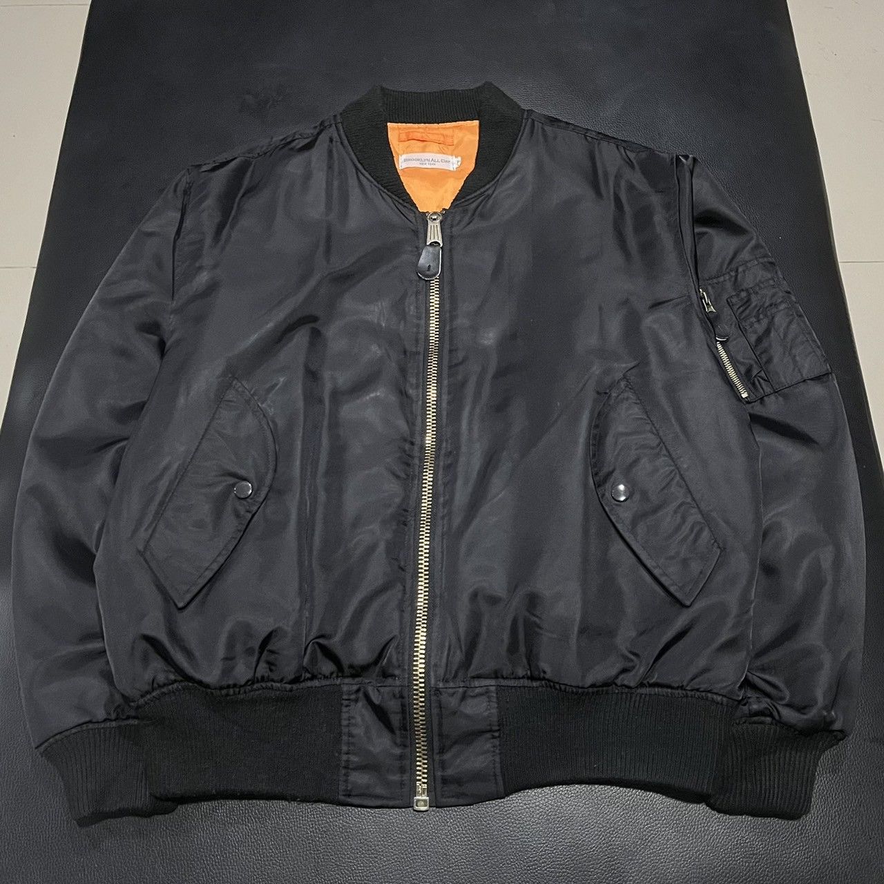 Japanese Brand brooklyn all day new york bad gal spirit bomber jacket Size US L / EU 52-54 / 3 - 3 Thumbnail