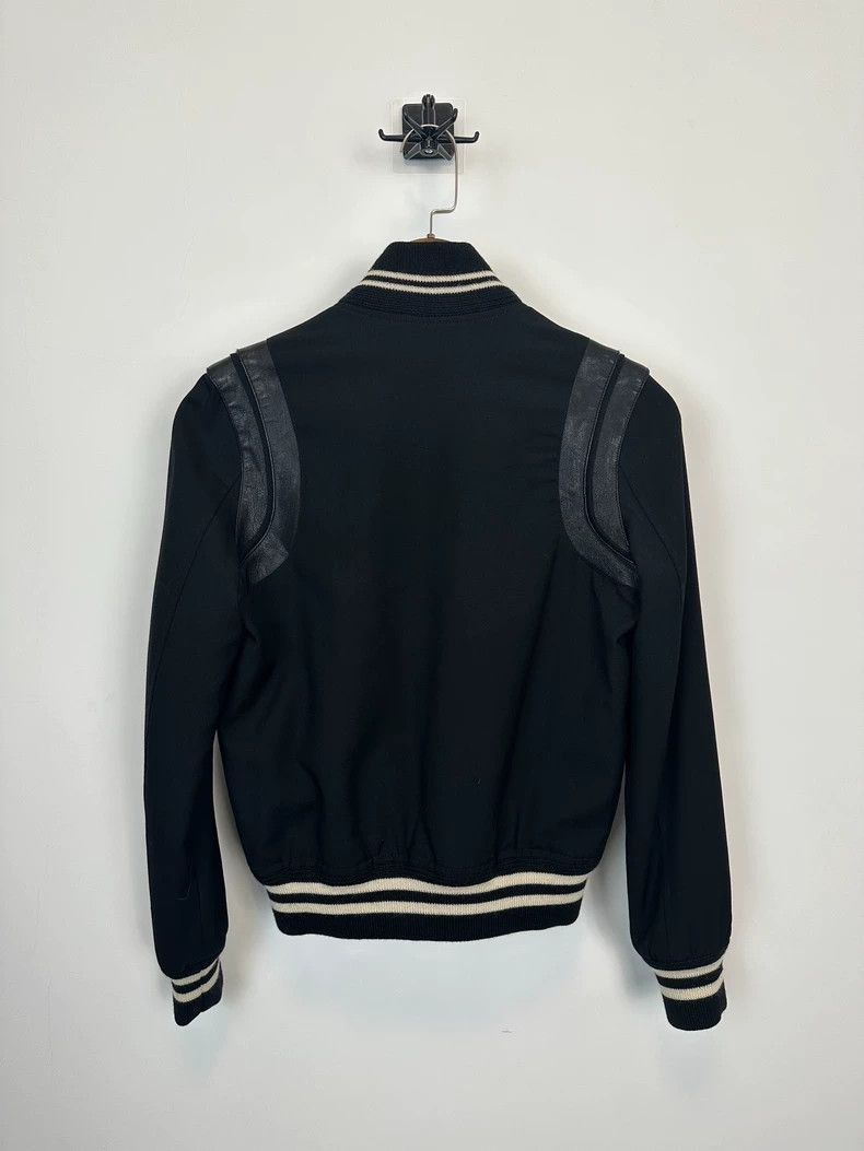 Saint Laurent Paris Saint Laurent Black Button-Up Baseball Jacket-2505 Size US M / EU 48-50 / 2 - 2 Thumbnail