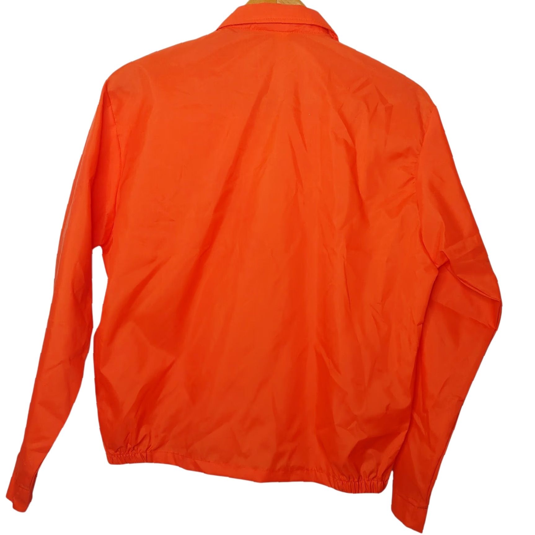 Logo 7 VINTAGE Louisville Sportswear Jacket Men L Northwest Logo Patch Nylon Orange Safety Windbreaker Casual Size US L / EU 52-54 / 3 - 2 Thumbnail