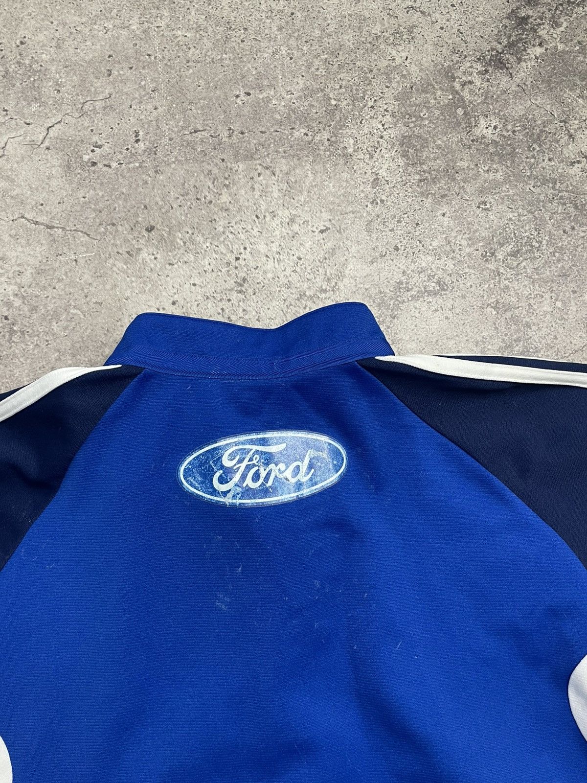 Adidas × Ford × Vintage Vintage Jersey Adidas Ford Rugby Blue T Shirt Rare Size US M / EU 48-50 / 2 - 10 Thumbnail