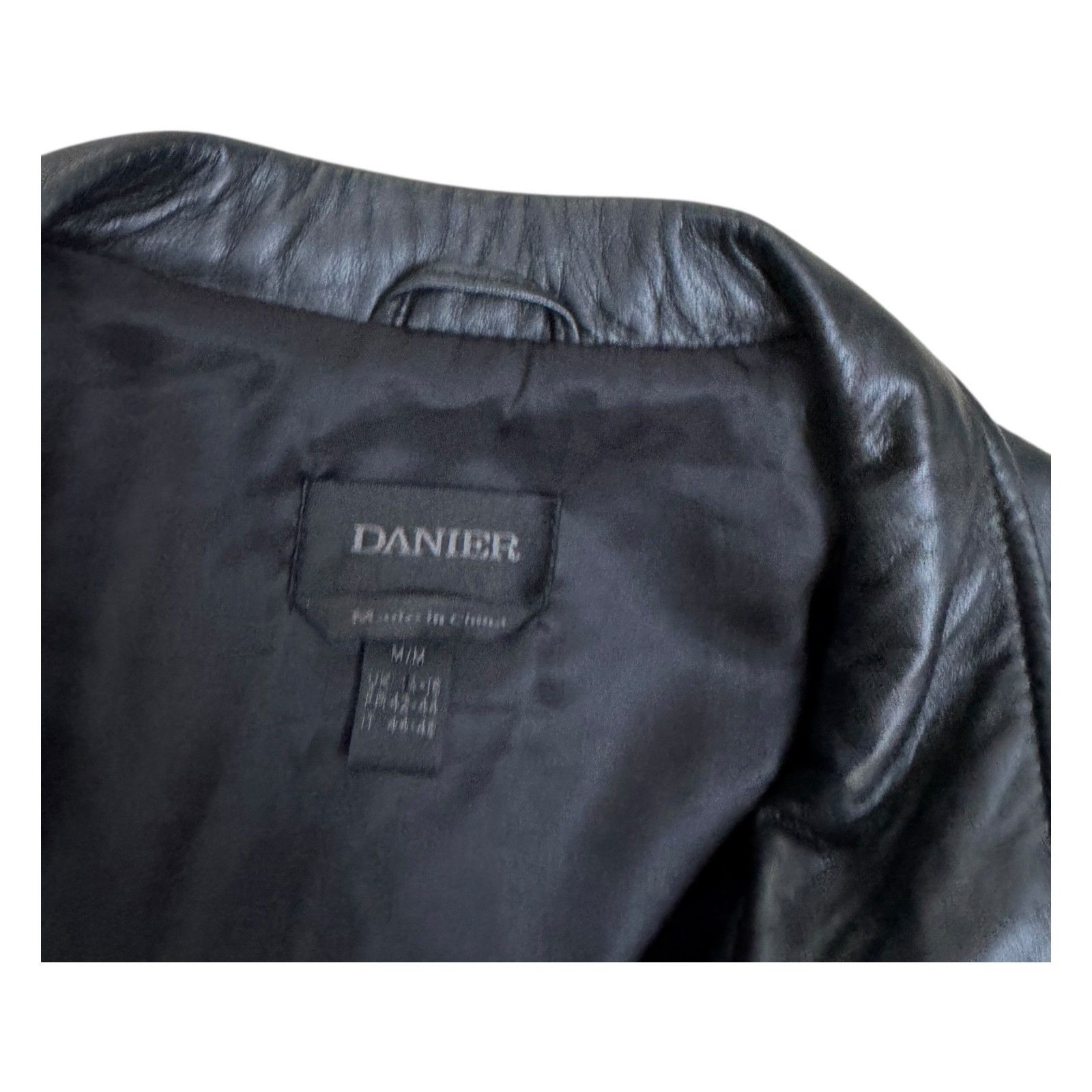 Danier DANIER LEATHER Luxury Business Casual Jacket Coat Medium Size M / US 6-8 / IT 42-44 - 3 Thumbnail