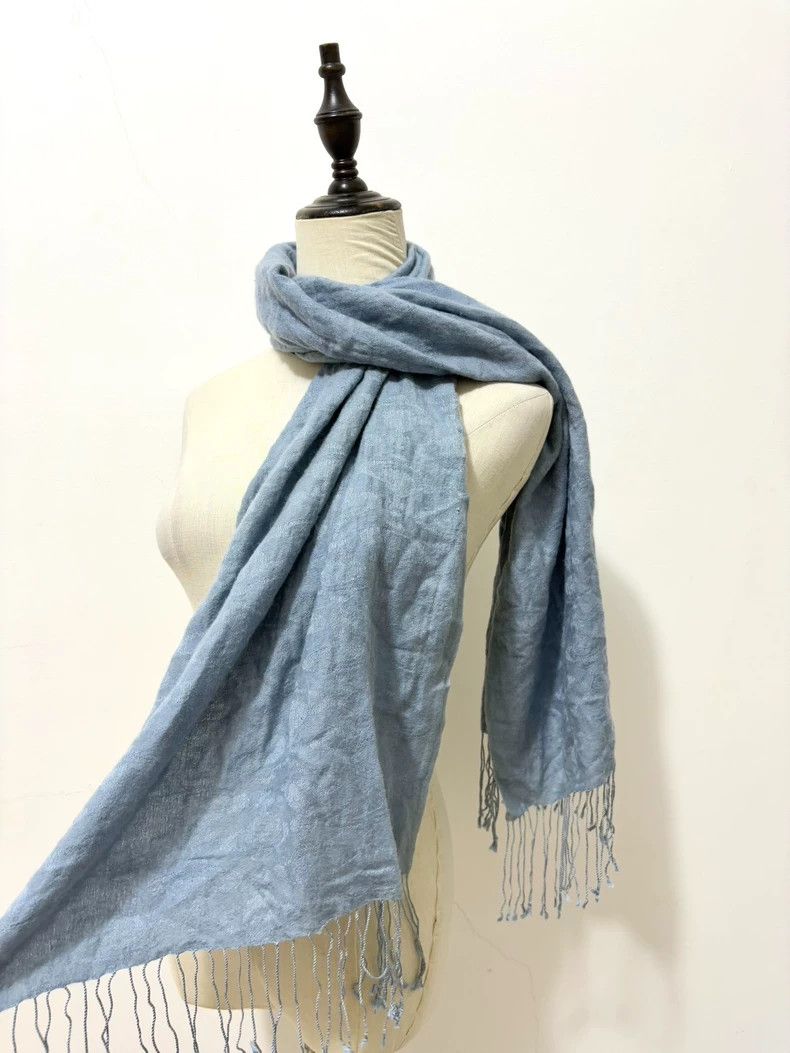 Vivienne Westwood Vivienne Westwood Blue earth star scarf with a big stamp Size ONE SIZE - 3 Thumbnail