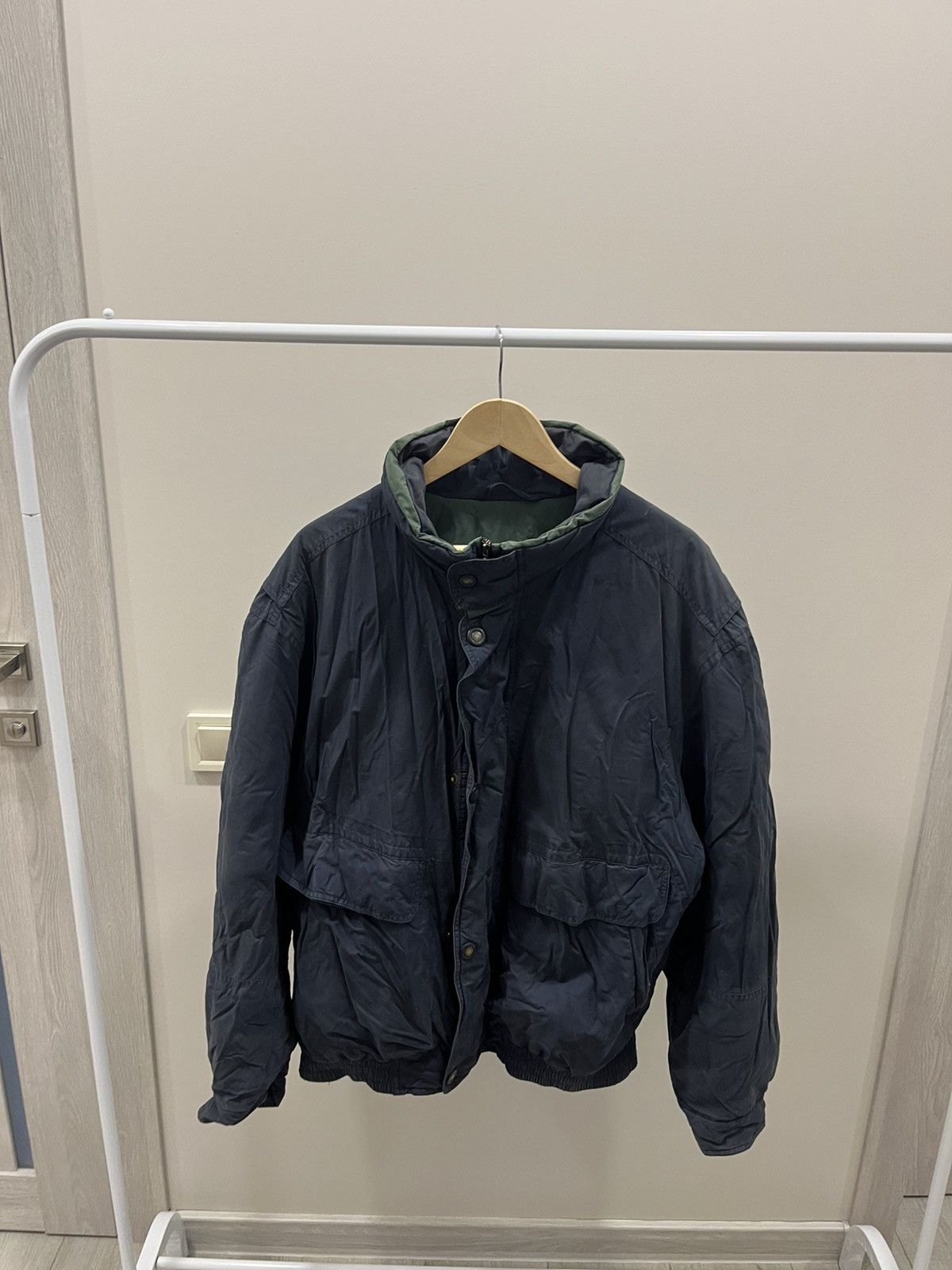 Japanese Brand Melka Swedan Hooded Bomber jacket Rare Design Size US L / EU 52-54 / 3 - 1 Thumbnail