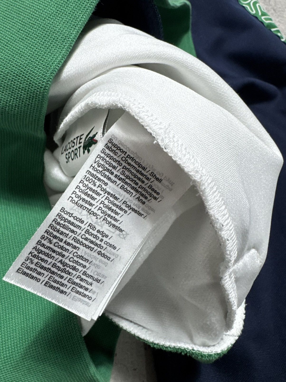 Lacoste Lacoste Sport Full Zip Olympic Light Jacket Size S Size US S / EU 44-46 / 1 - 8 Thumbnail